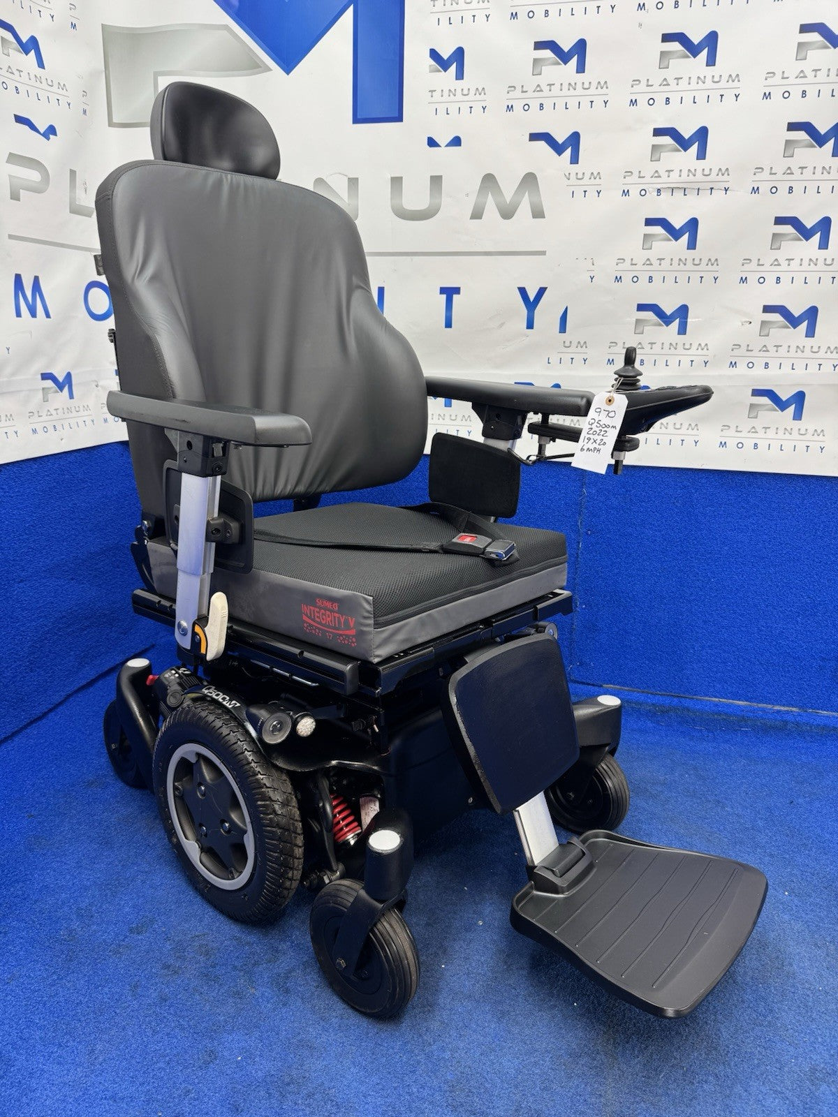 SUNRISE QUICKIE Q500 M 6MPH ELECTRIC WHEELCHAIR RISE MOBILITY POWERCHAIR 970