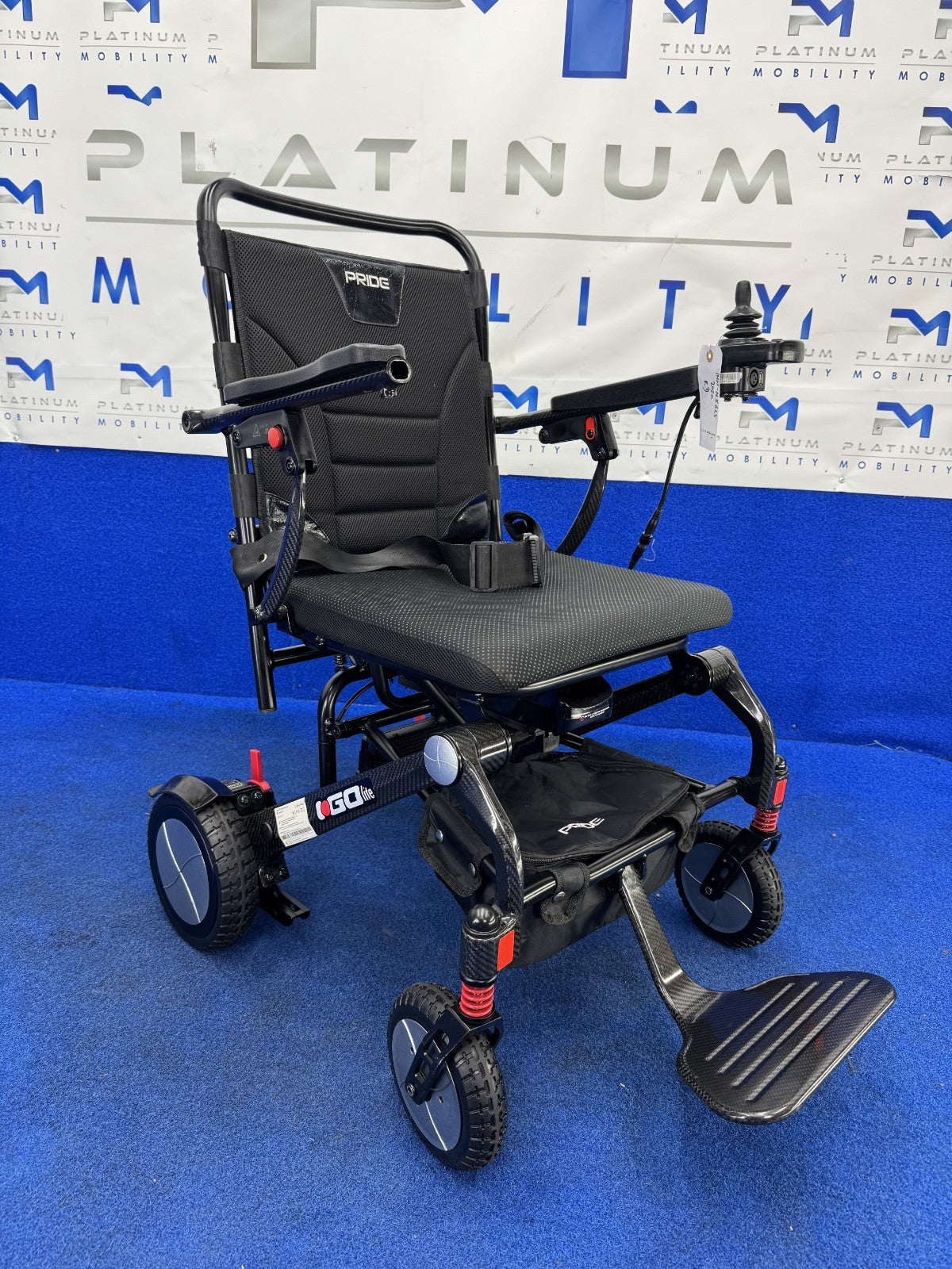 Pride I Go Lite Carbon Fibre Lightweight Portable Powerchair 18kg 4mph 1729