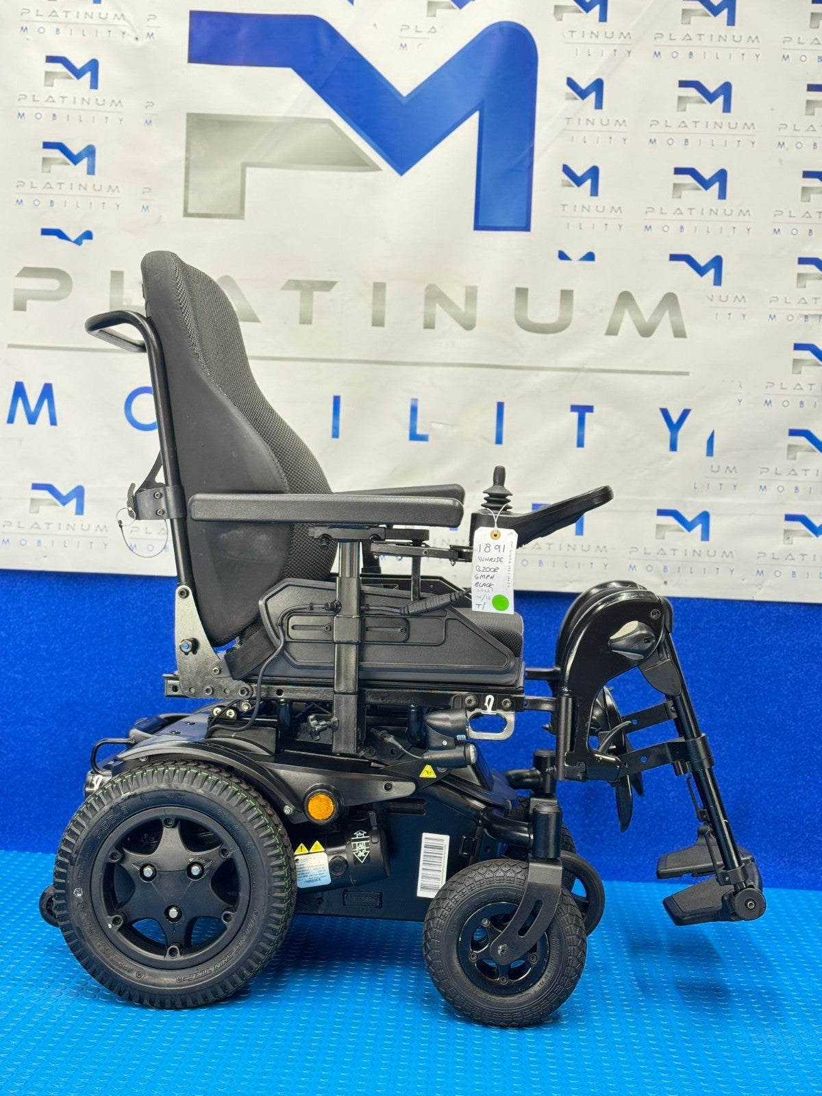 SUNRISE Q200R RWD 4 MPH ELECTRIC WHEELCHAIR MOBILITY SCOOTER POWERCHAIR 1891