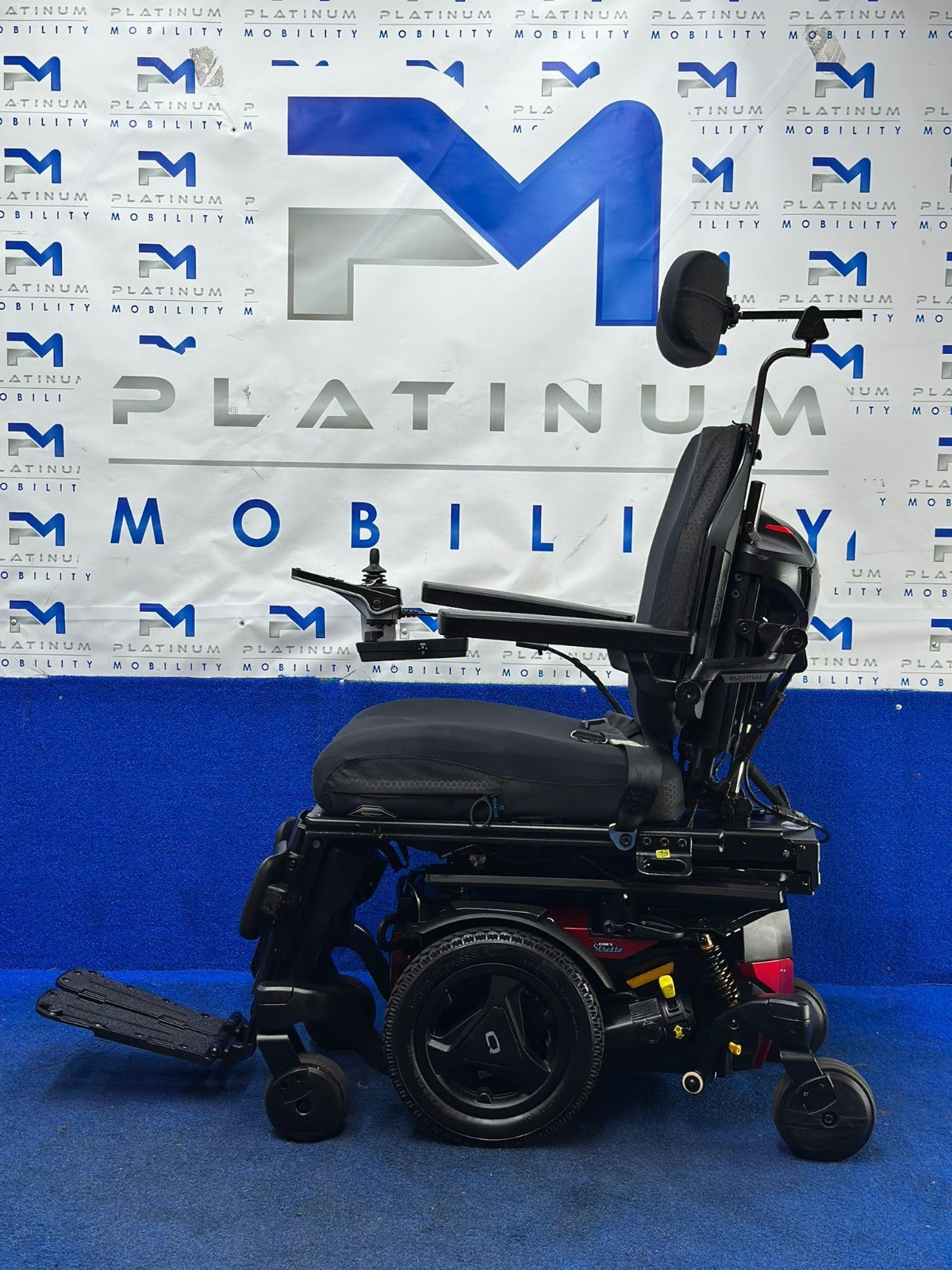 PRIDE QUANTUM EDGE 3 STRETTO 4 MPH ELECTRIC POWER WHEELCHAIR POWERCHAIR 1503
