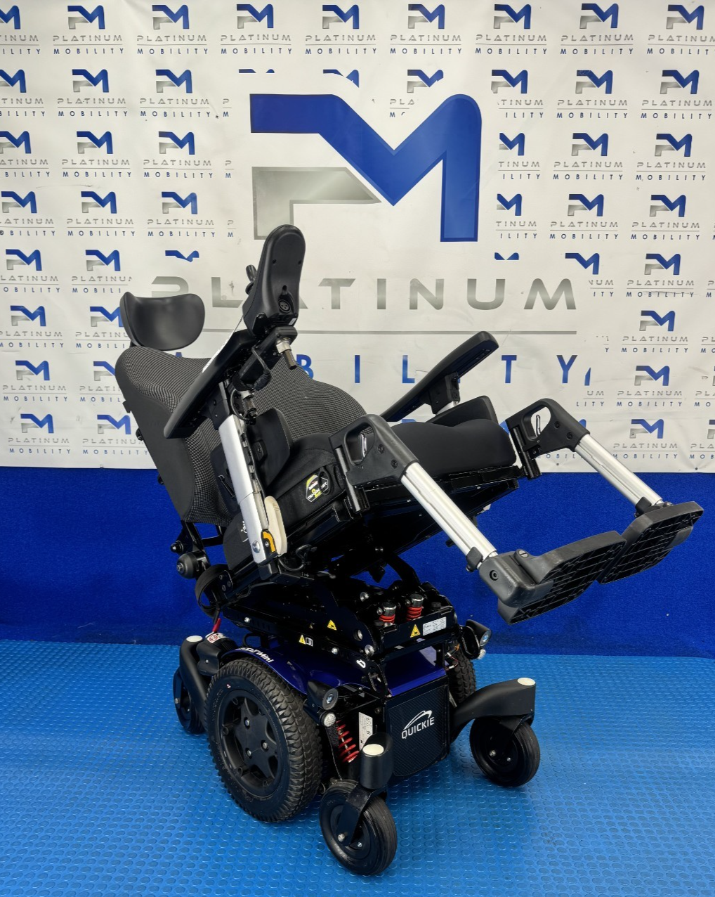 SUNRISE QUICKIE Q300M 6MPH ELECTRIC WHEELCHAIR RISER TILT POWERCHAIR 2824