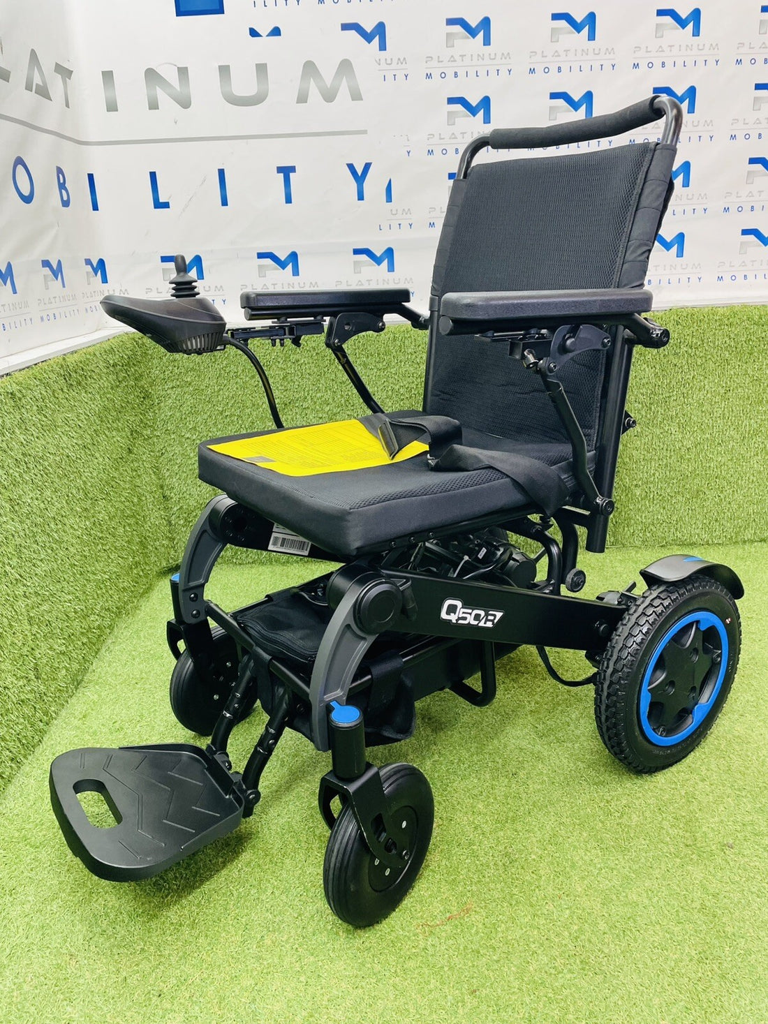 QUICKIE Q50R FOLDING 4MPH TRANSPORTABLE LITHIUM ELECTRIC POWERCHAIR WHEELCHAIR