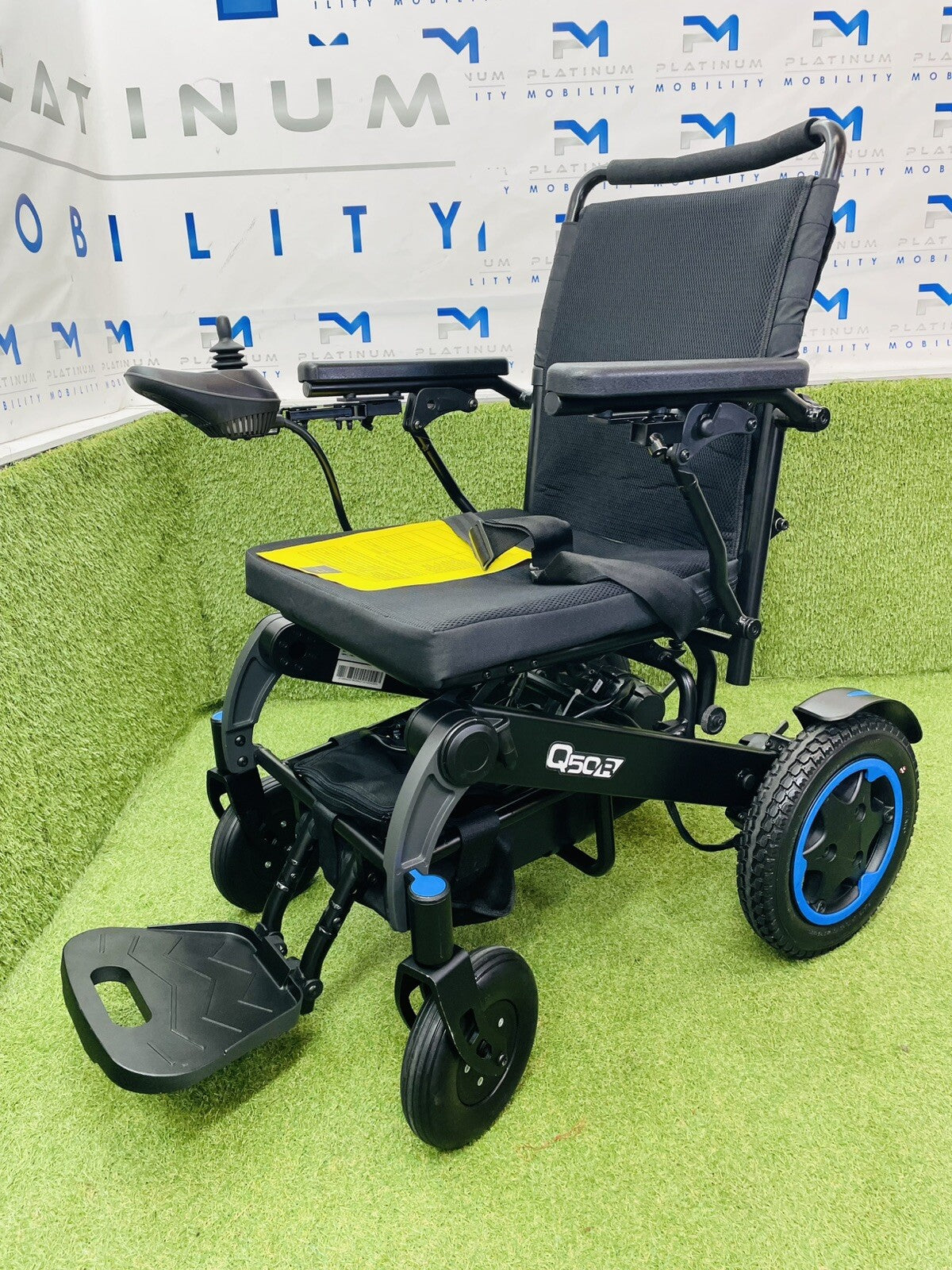 QUICKIE Q50R FOLDING 4MPH TRANSPORTABLE LITHIUM ELECTRIC POWERCHAIR WHEELCHAIR