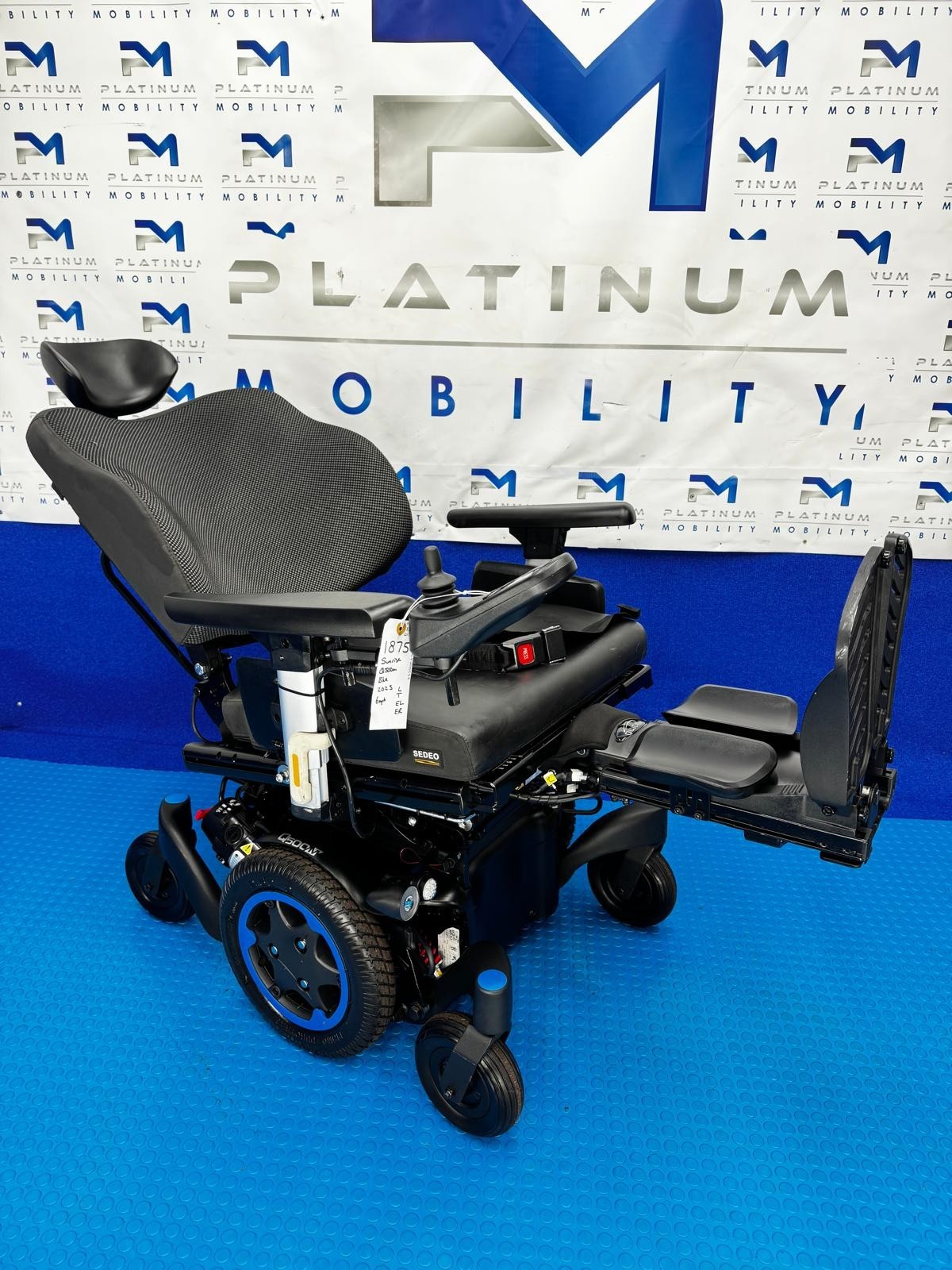 Sunrise Quickie Q500 M Powerchair – 6mph Riser Recline Electric Wheelchair 1875