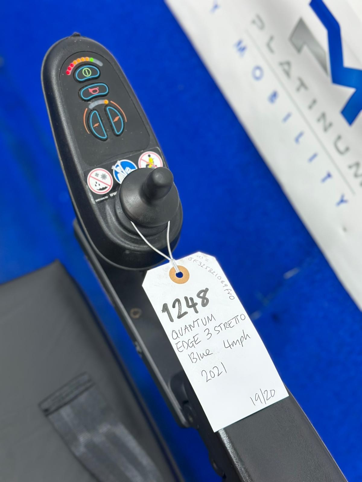 Quantum Edge 3 Stretto Powerchair – 4mph, Compact Electric Wheelchair (1248)