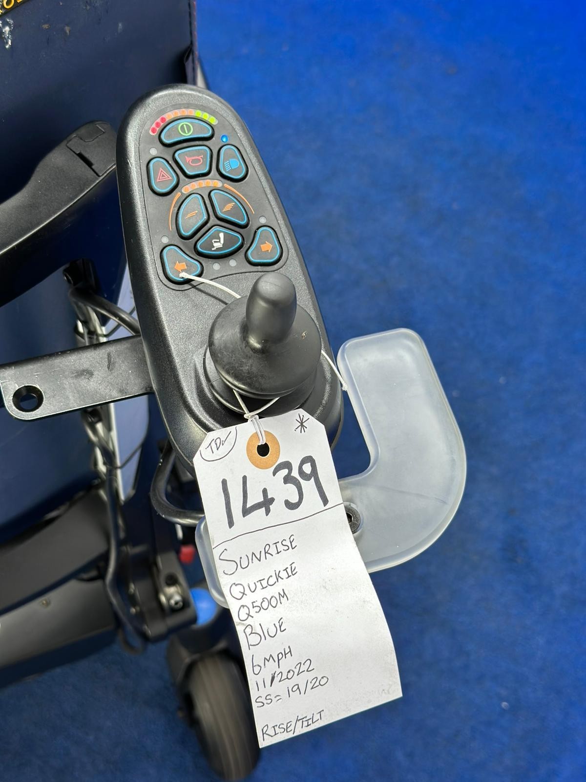 Quickie Q500 M Powerchair – 6mph Riser Electric Wheelchair by Sunrise 1439