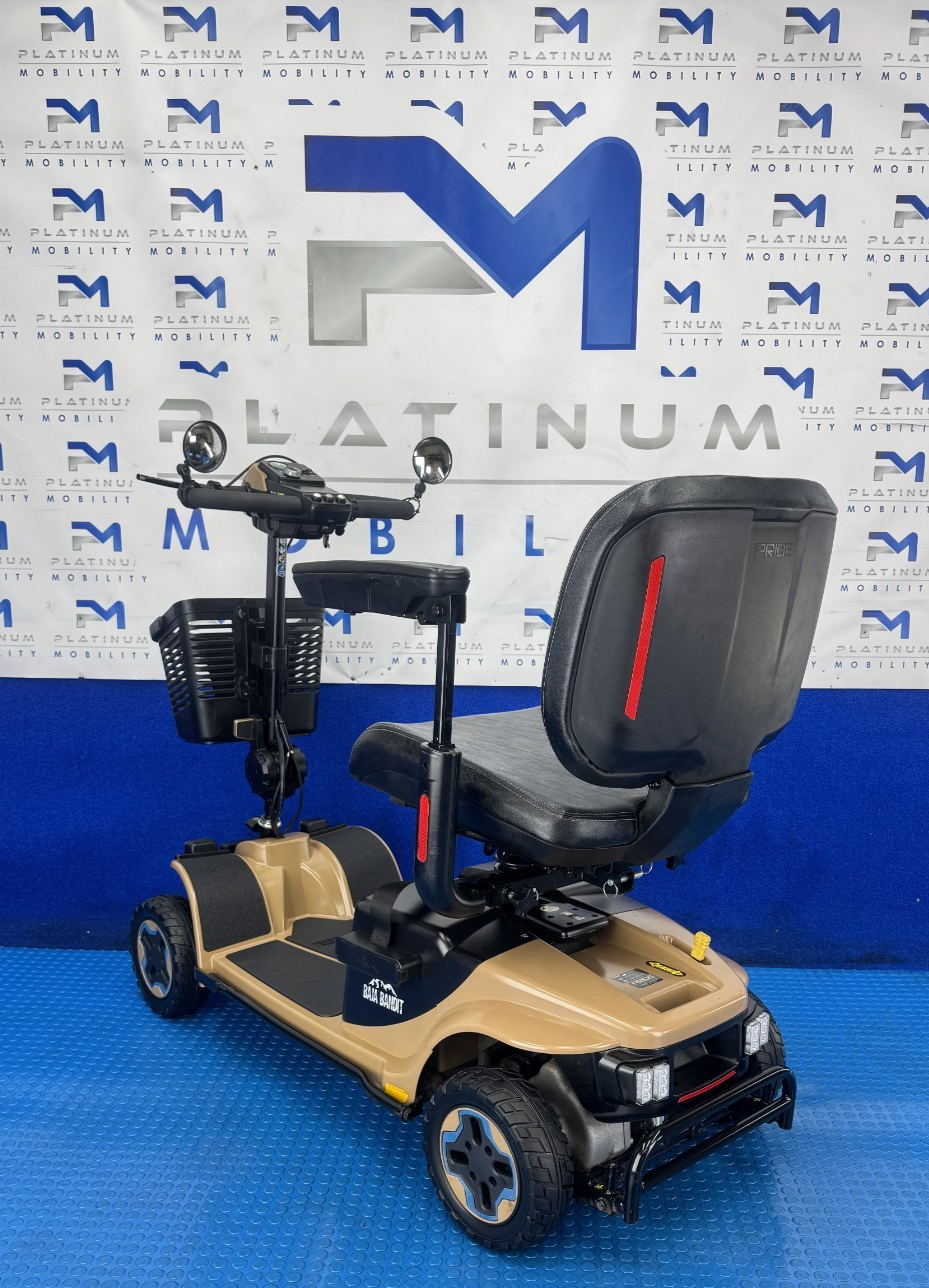 2025 Pride Baja Bandit 8mph Mobility Scooter Off Road Performance 2686
