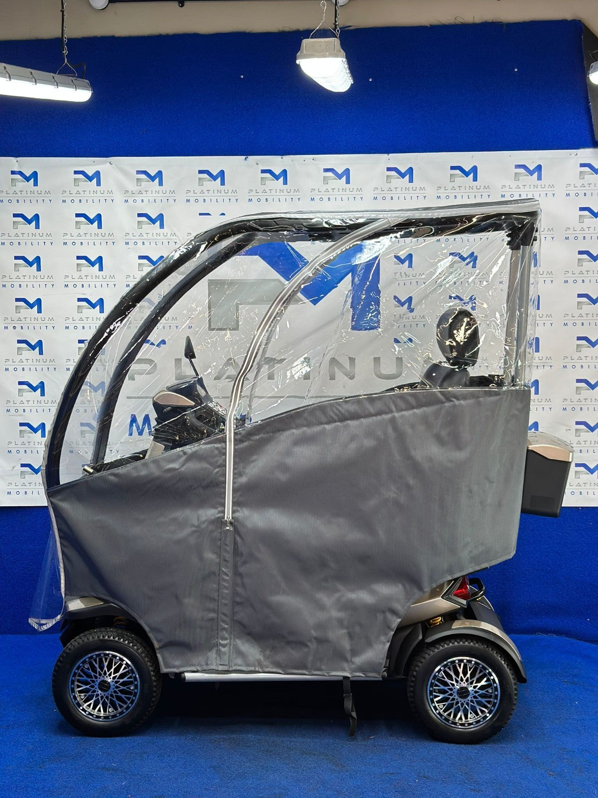 Used Electric Mobility Scooter With Hard Canopy Monarch Storm Road Legal 8mph