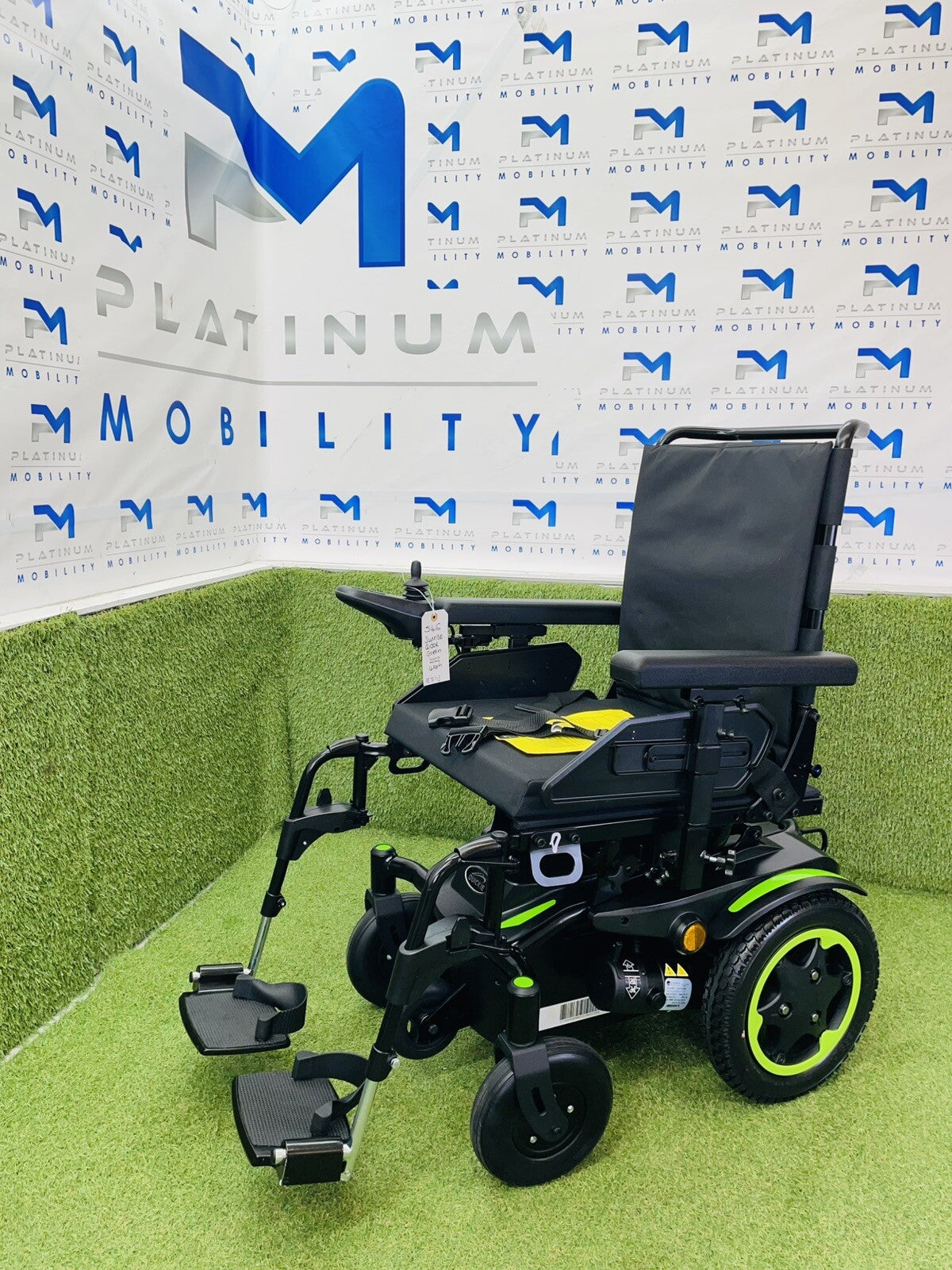 2022 Quickie Q100 R with Standard Seating Powerchair Electric Wheelchair