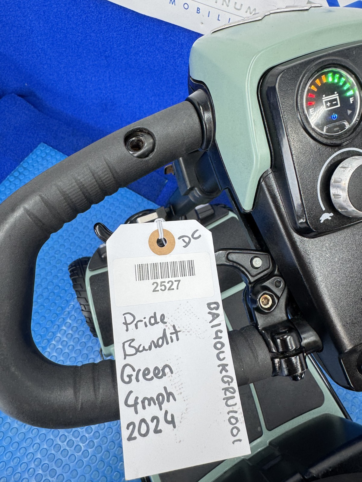 Pride Baja Bandit 8mph Mobility Scooter Off Road Performance 2527