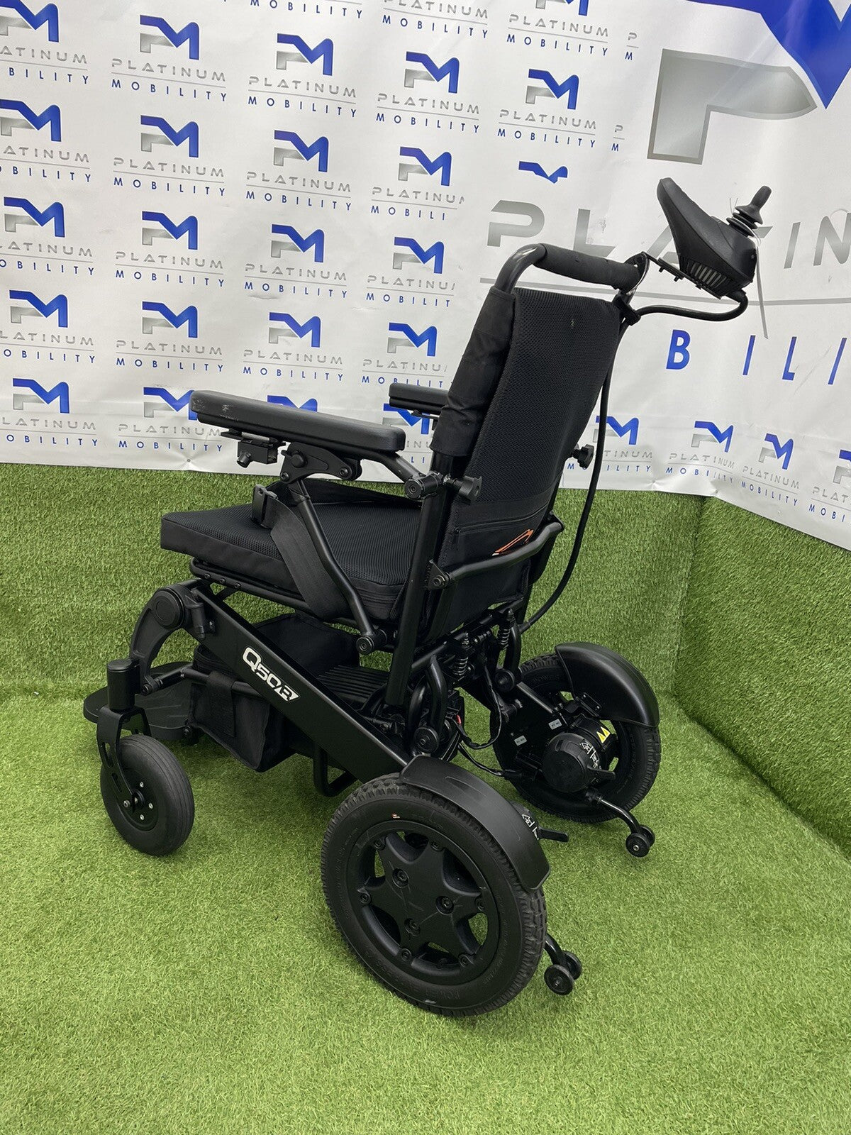 QUICKIE Q50R FOLDING 4MPH TRANSPORTABLE LITHIUM ELECTRIC POWERCHAIR WHEELCHAIR