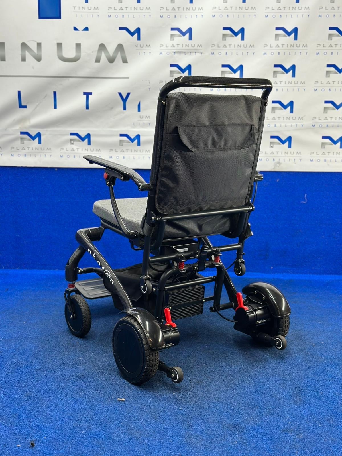 Carbon Fibre Ultra Lightweight Powerchair 15.8kg. Motion Photon Powerchair 1547