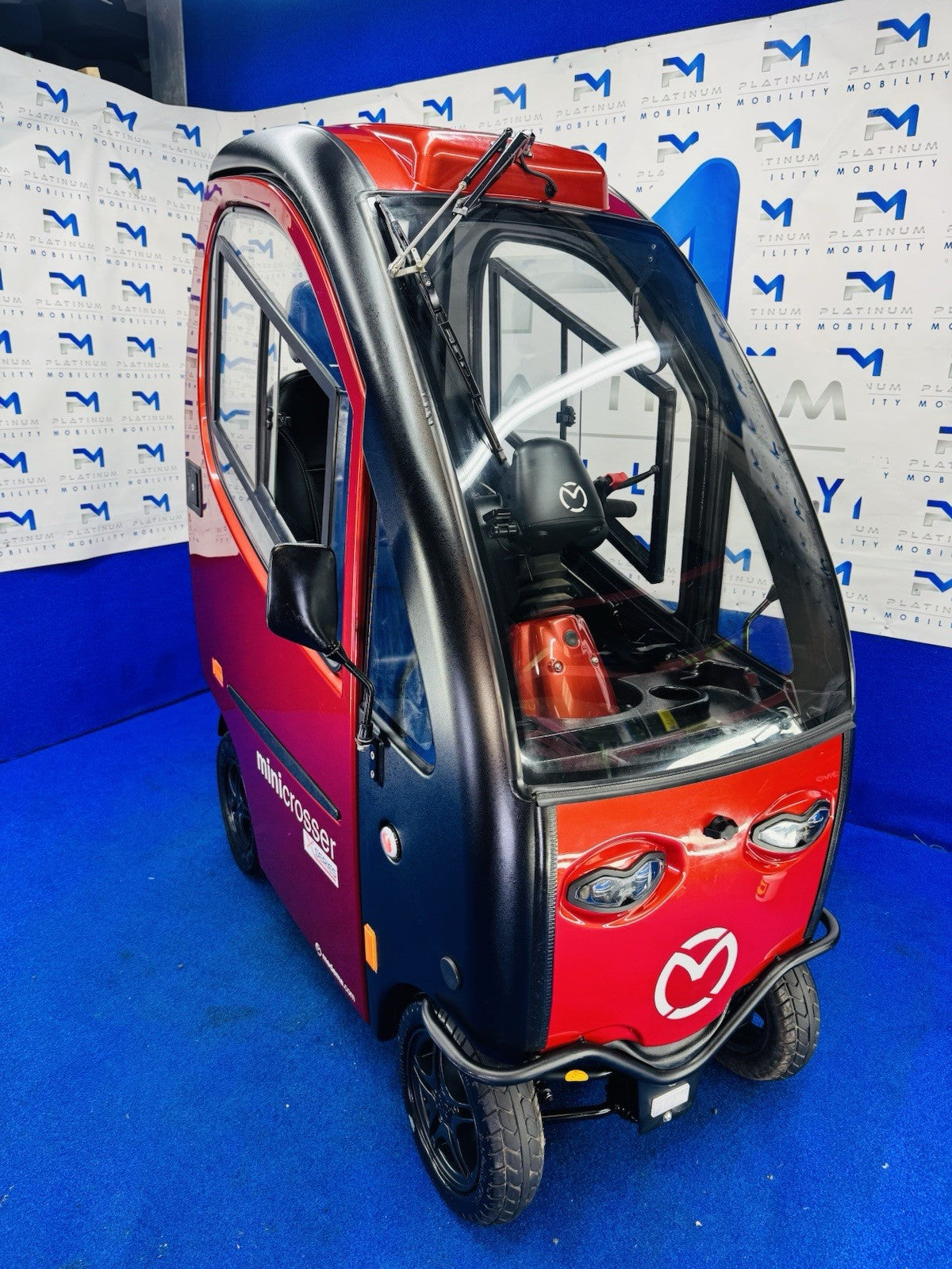 MINI CROSSER X1 CABIN CAR 8MPH ROAD LEGAL MOBILITY SCOOTER LARGE