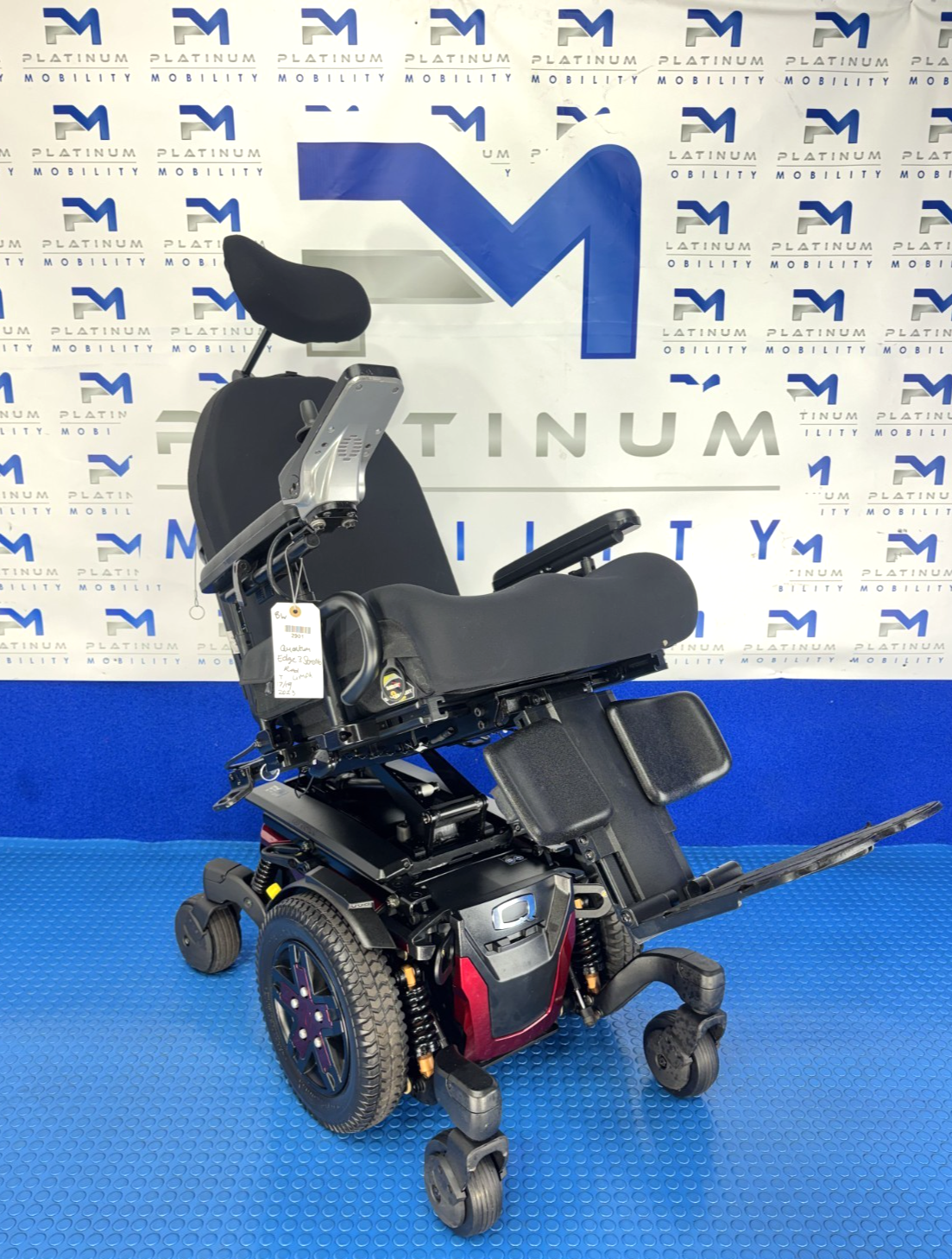 Quantum Edge 3 Stretto Powerchair – 4mph, Tilt Compact Electric Wheelchair 2901