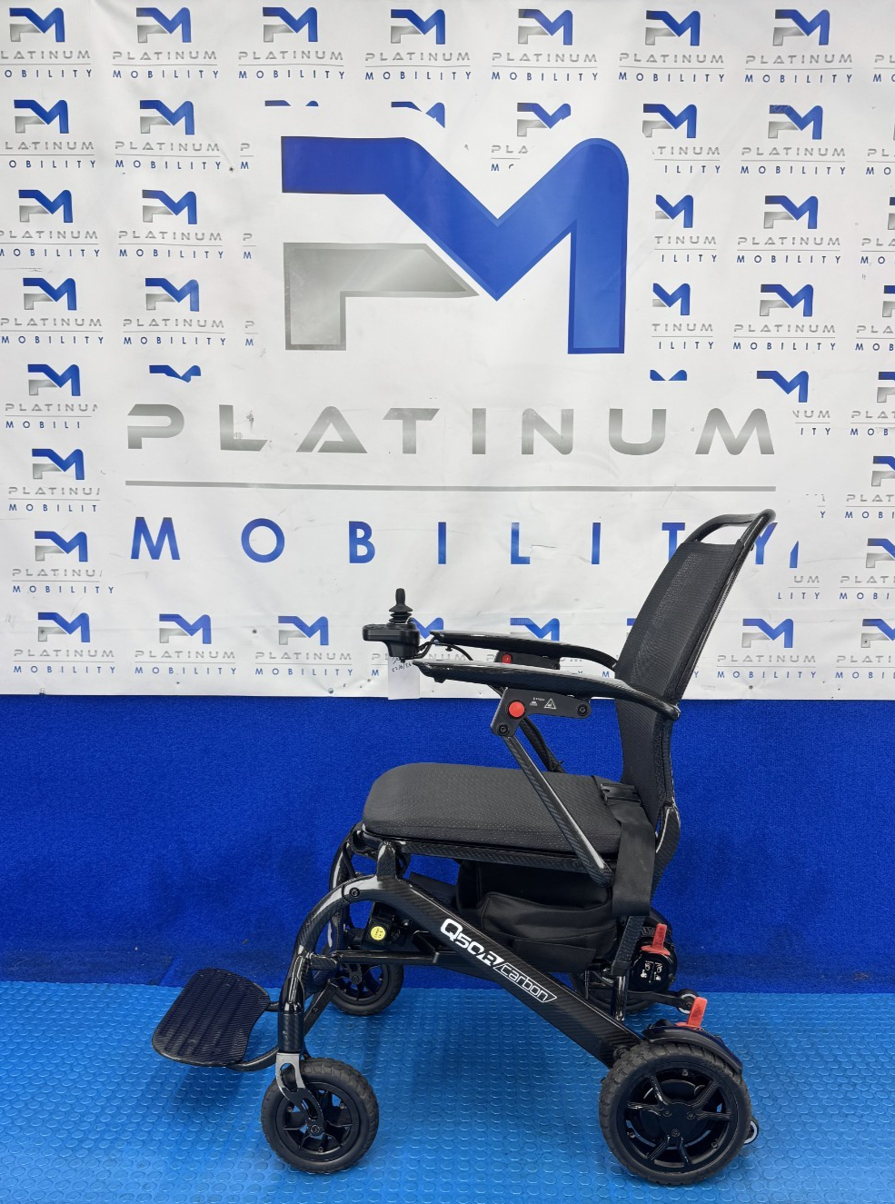 Sunrise Quickie Q50R 14KG Carbon Fibre Electric Wheelchair Powerchair 4MPH 2386
