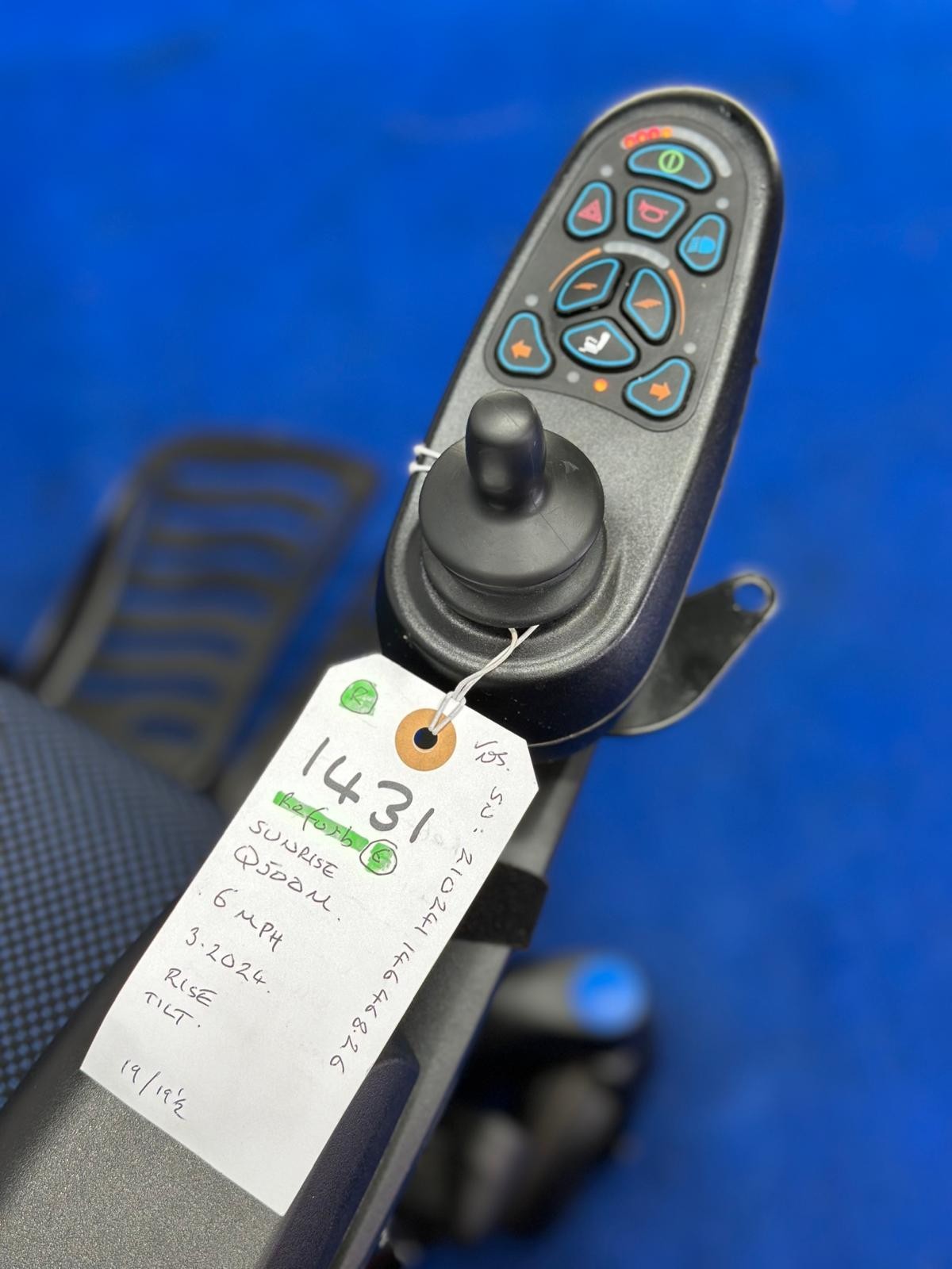 2024 Quickie Q500 M Powerchair – 6mph Riser Electric Wheelchair by Sunrise 1431