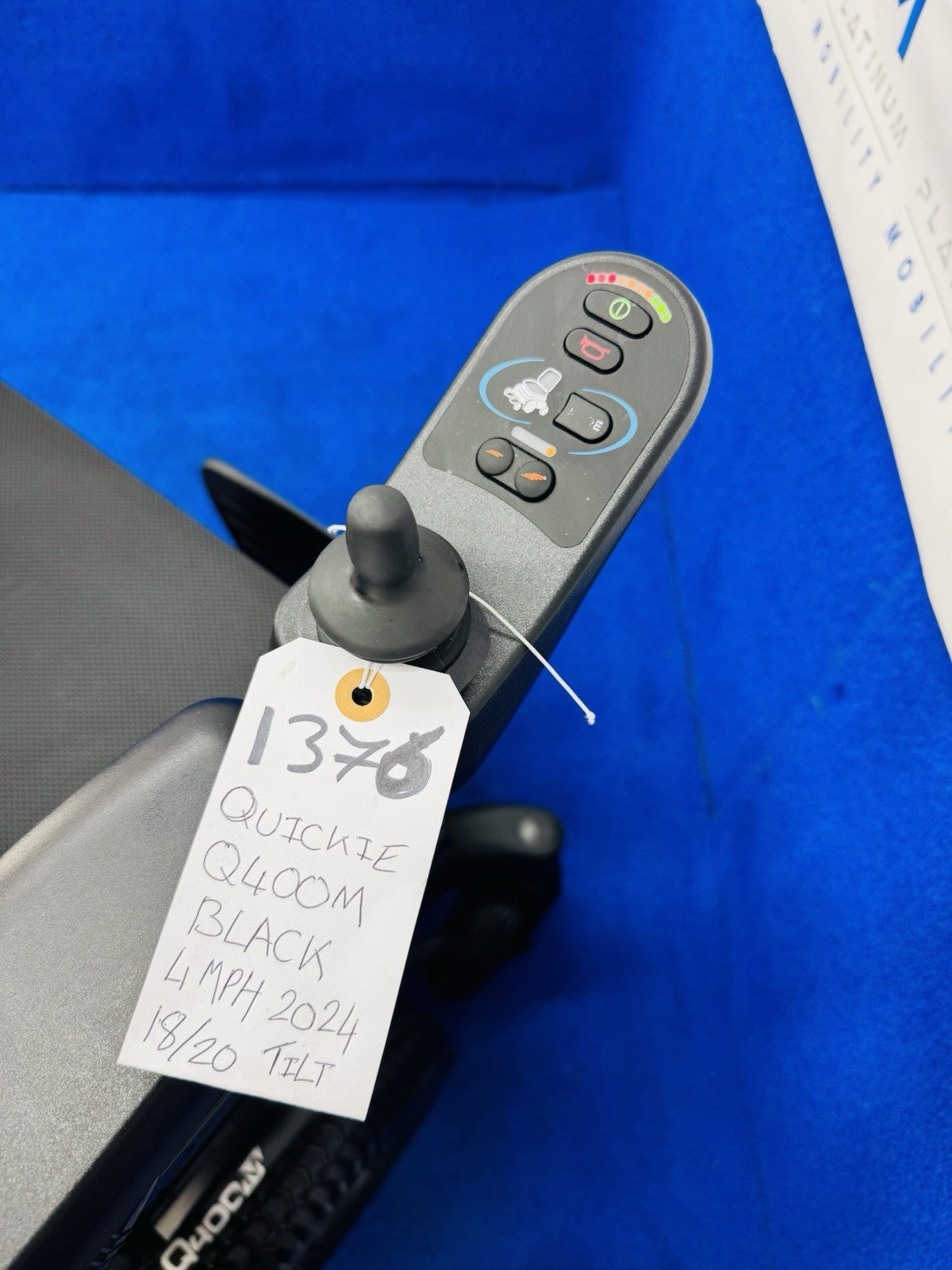 Sunrise Quickie Q400 M MWD 4mph Powerchair Electric Wheelchair Mobility 1376