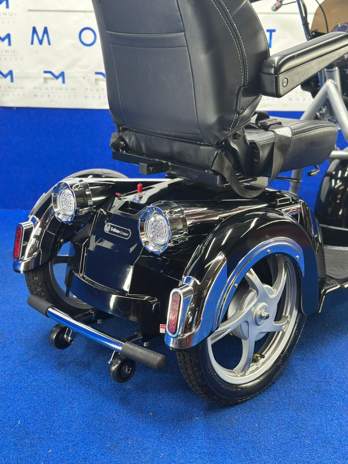 Tri Glider Drive Easy Rider 8MPH Road Legal All Terrain Mobility Scooter Trike