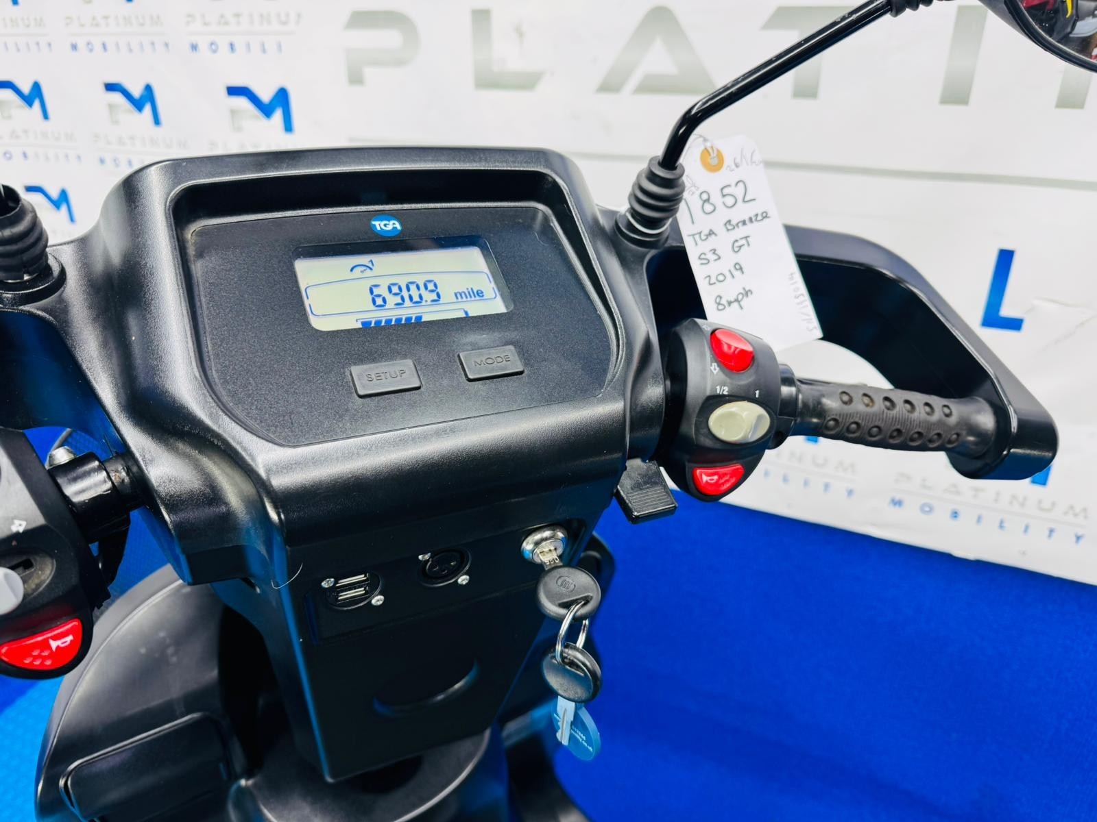 TGA Breeze S3 GT 8MPH LARGE Mobility Scooter All Terrain 1582