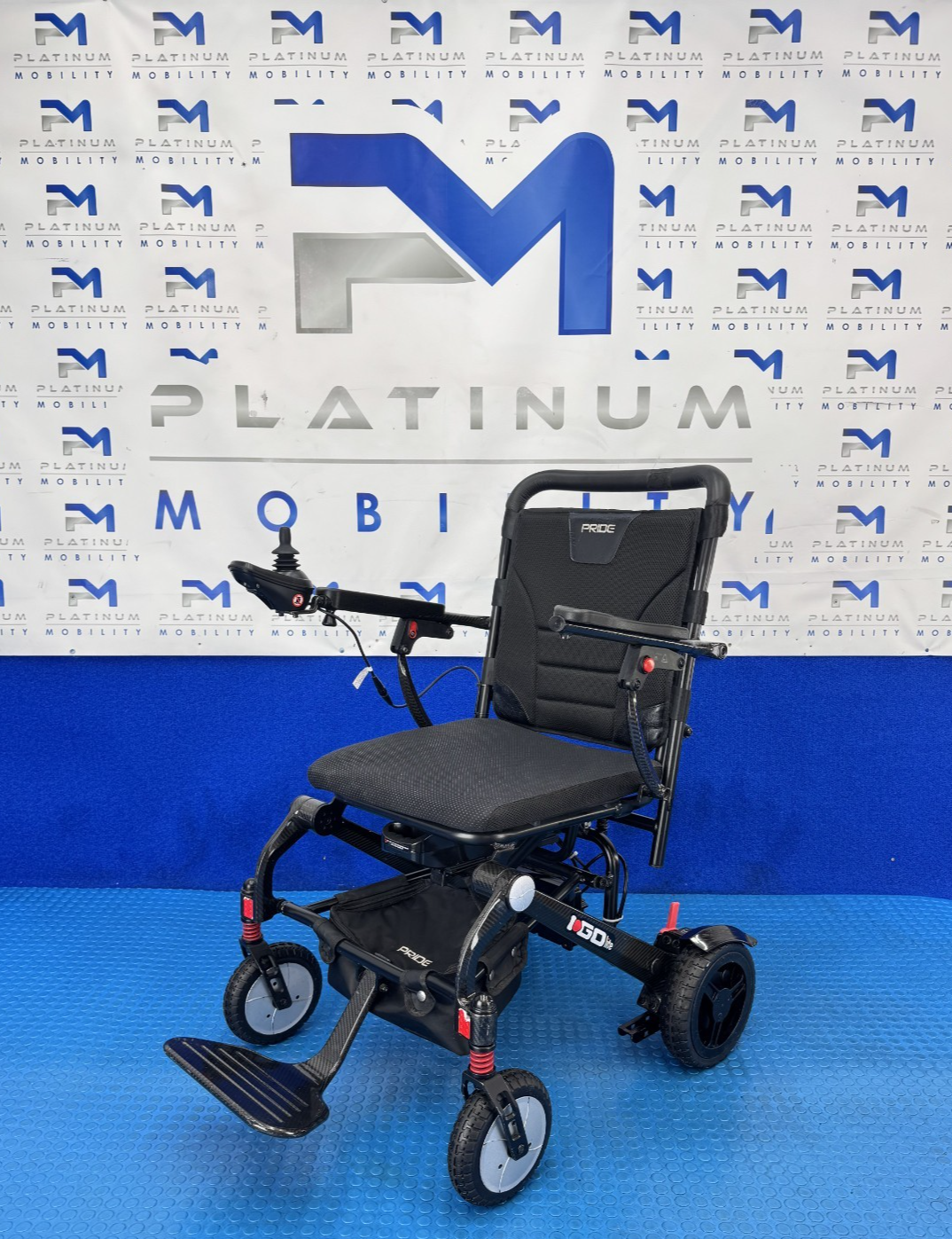 Pride I Go Lite Carbon Fibre Lightweight Portable Powerchair 18kg 4mph 2355