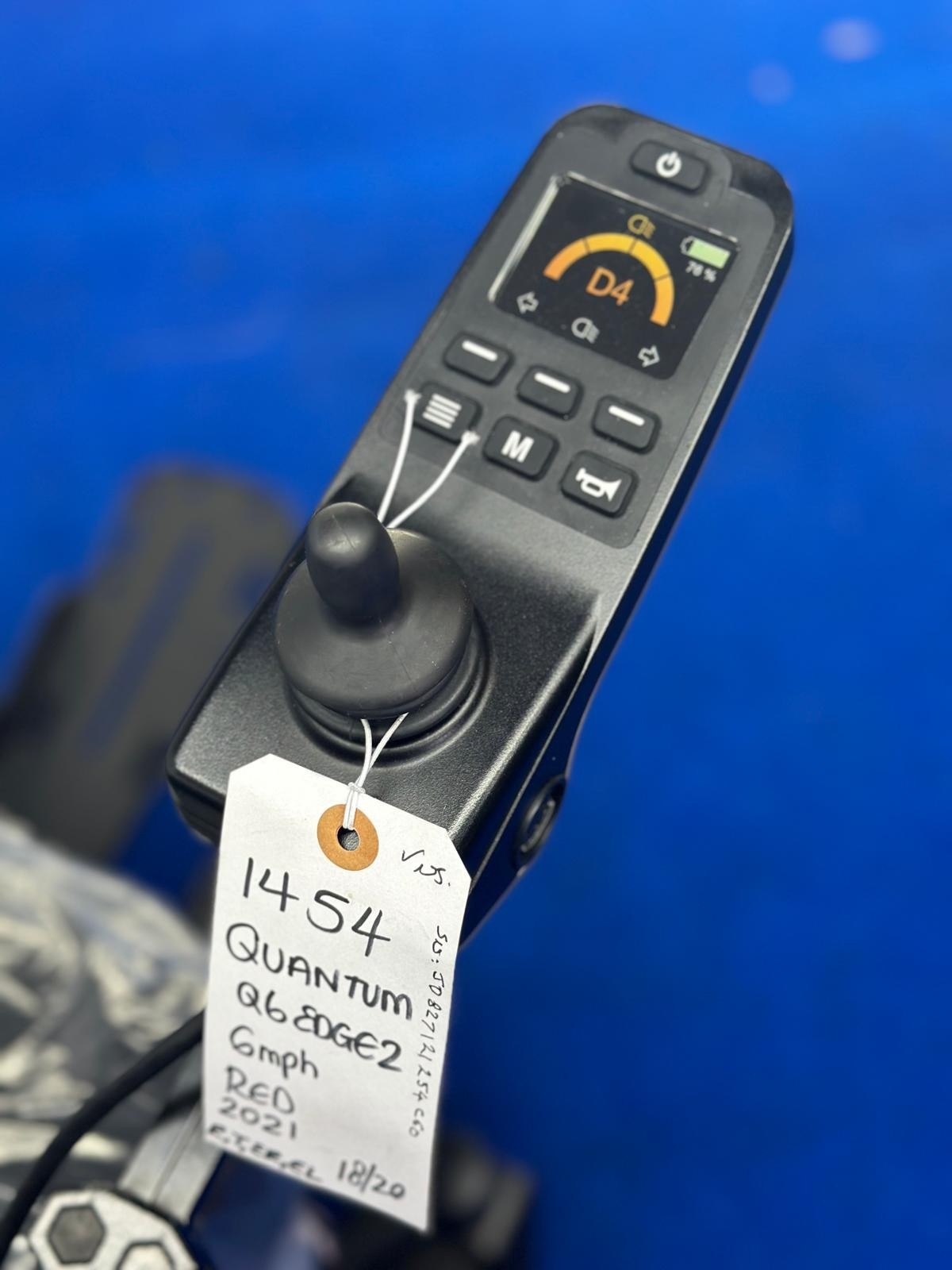 PRIDE QUANTUM Q6 EDGE 2.0 i-LEVEL 6 MPH ELECTRIC MOBILITY POWERCHAIR 1454