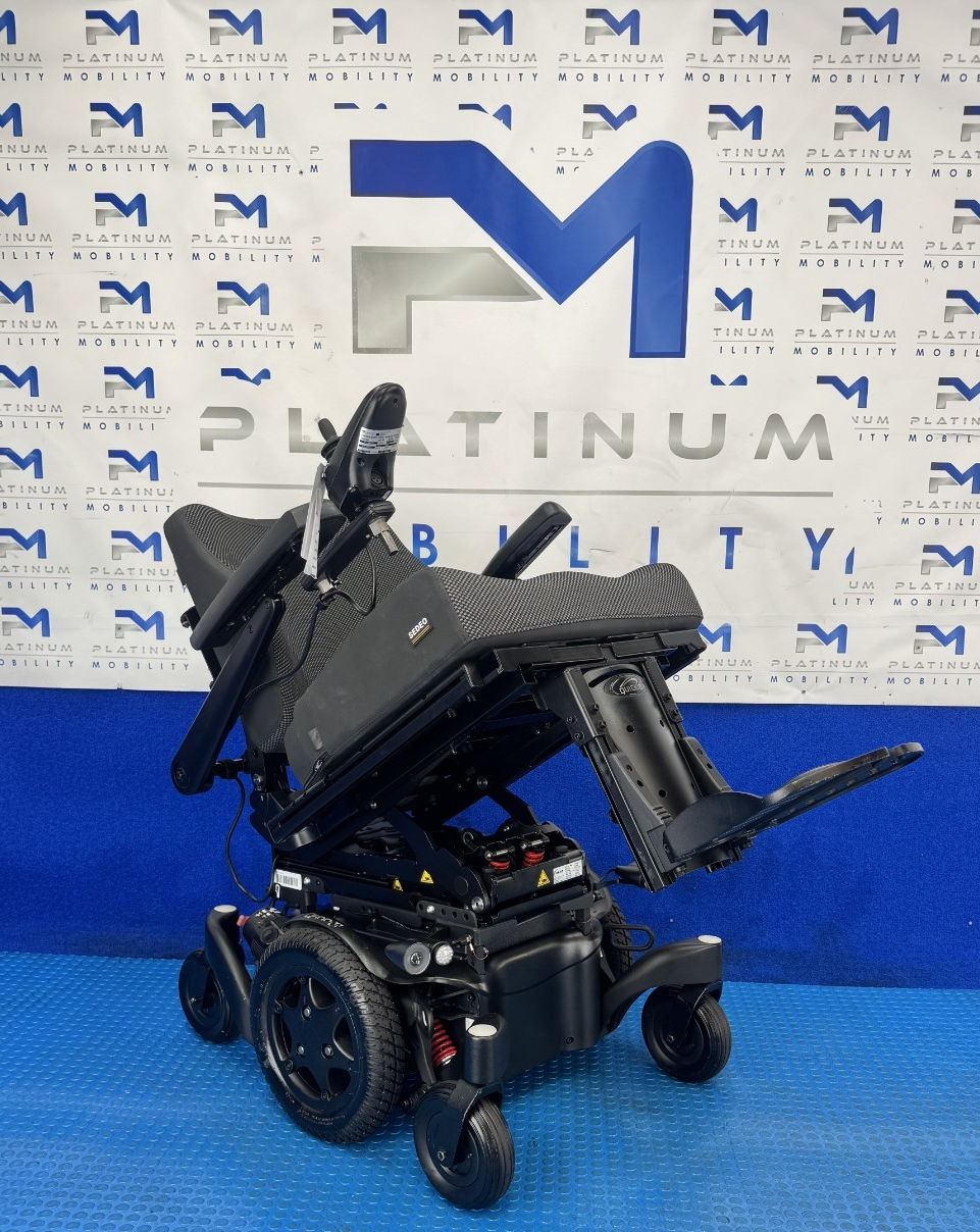 SUNRISE QUICKIE Q500M 6MPH ELECTRIC WHEELCHAIR RISER TILT POWERCHAIR 2455