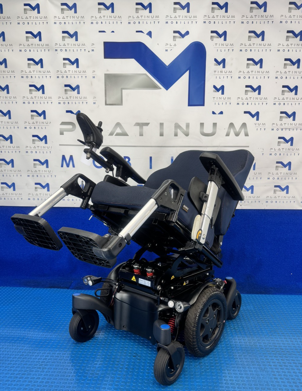 SUNRISE QUICKIE Q500M 6MPH ELECTRIC WHEELCHAIR RISER TILT POWERCHAIR 2384