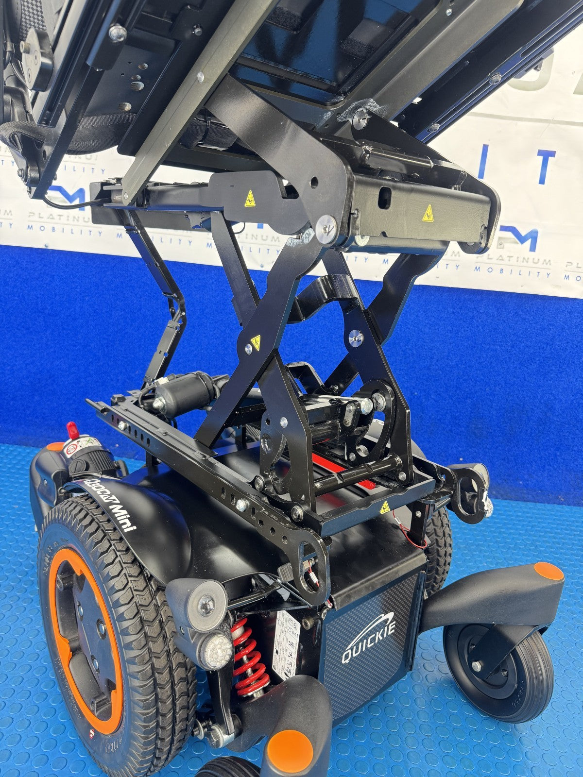 Sunrise Quickie Q300M Mini Powerchair 6 mph Riser, Tilt Electric Wheelchair 2793