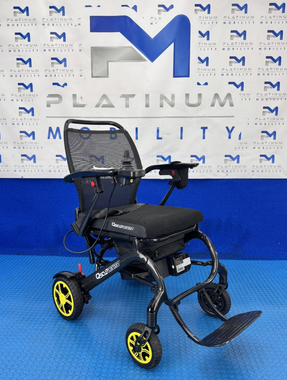 Sunrise Quickie Q50R 14KG Carbon Fibre Electric Wheelchair Powerchair 4MPH 2317