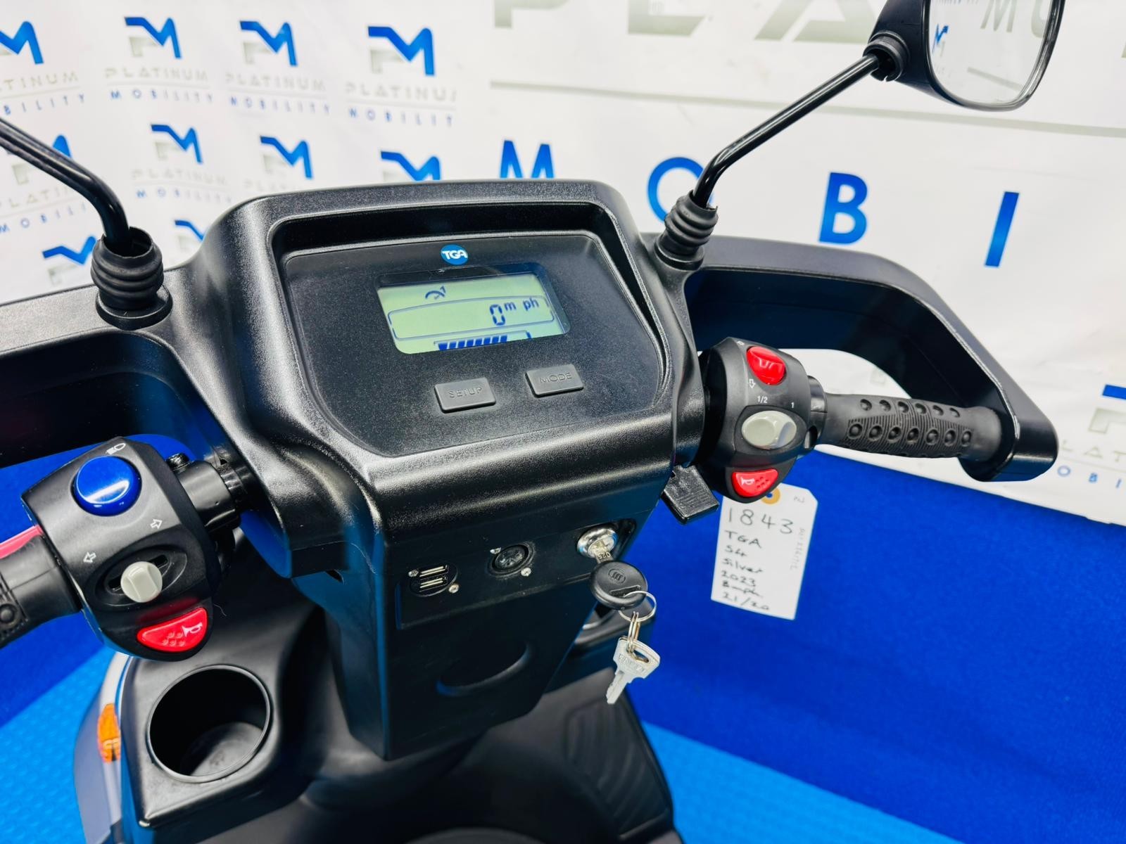 2023 TGA Breeze S4 8MPH All Terrain Mobility Scooter Immaculate Condition 1843