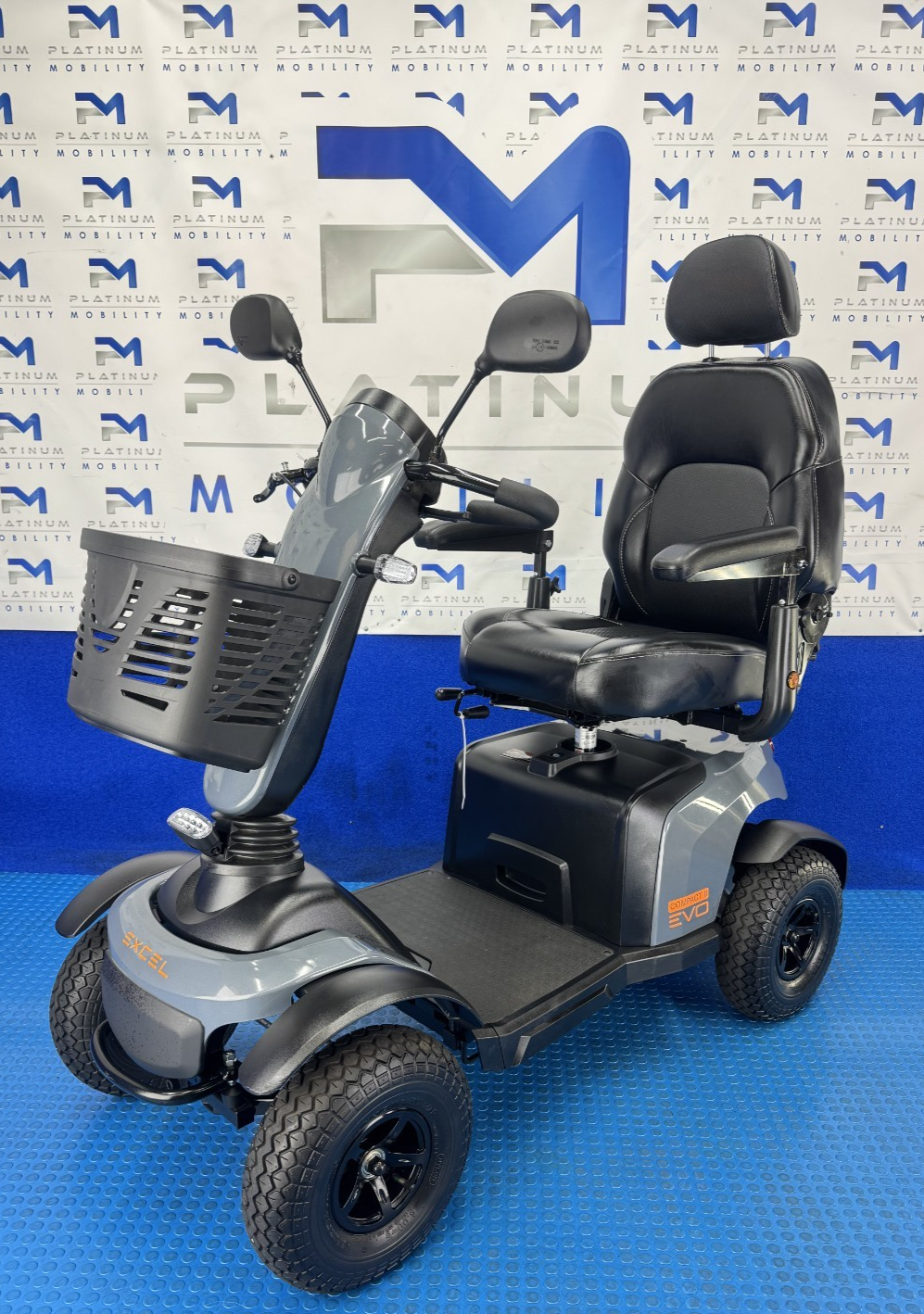 Excel Galaxy 2 Compact Evo Mobility Scooter 8MPH Lithium Battery Road Legal 2507