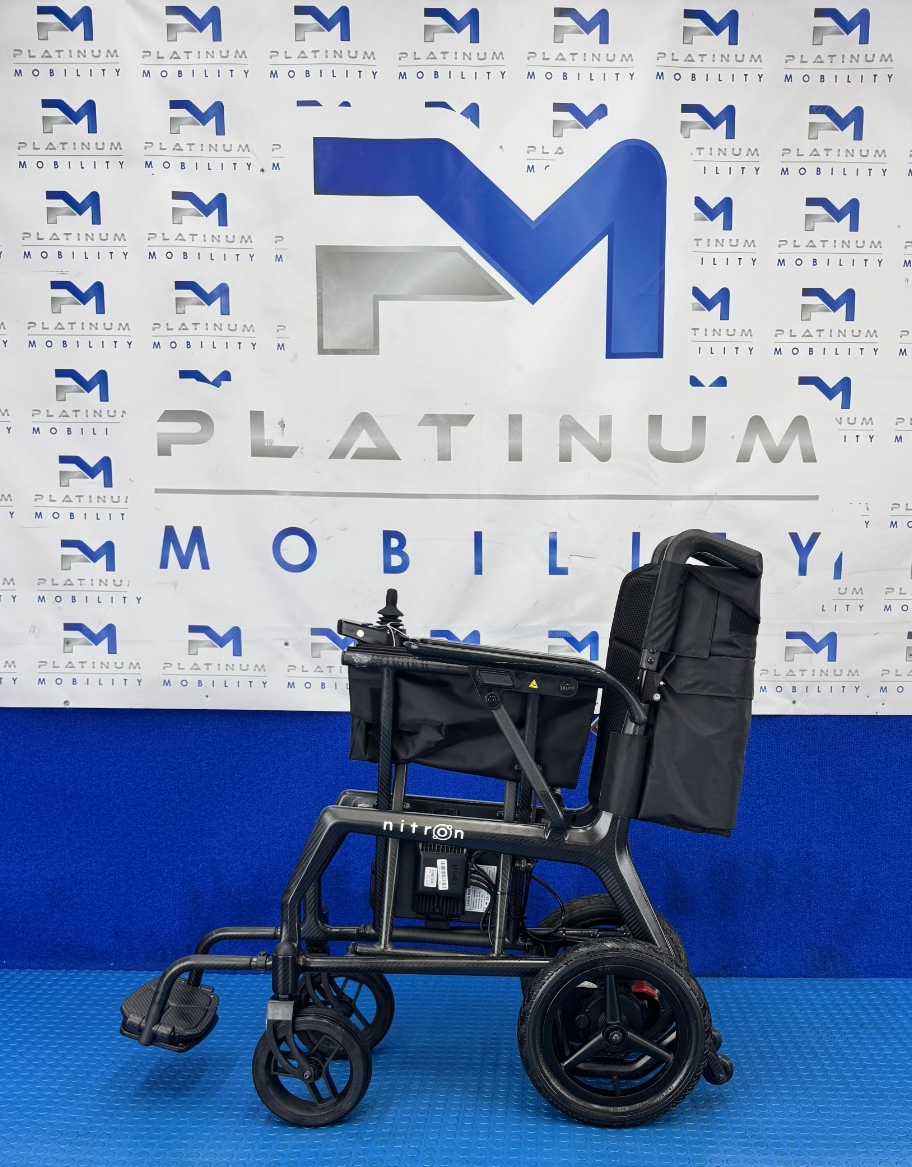 Carbon Fibre Ultra Lightweight Powerchair 12.8kg. Motion Nitron Powerchair 2336