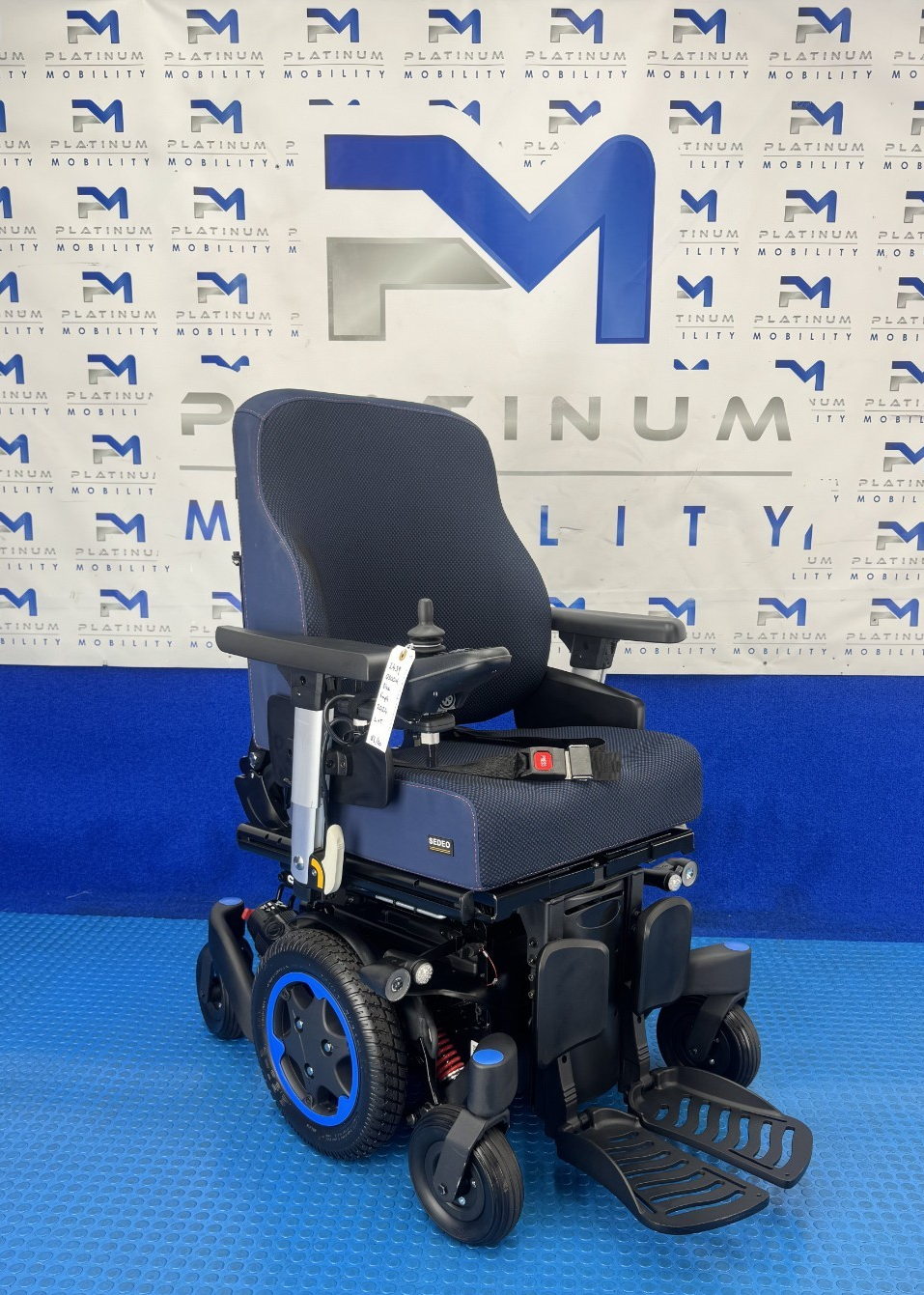 SUNRISE QUICKIE Q500M 6MPH ELECTRIC WHEELCHAIR RISER TILT POWERCHAIR 2439