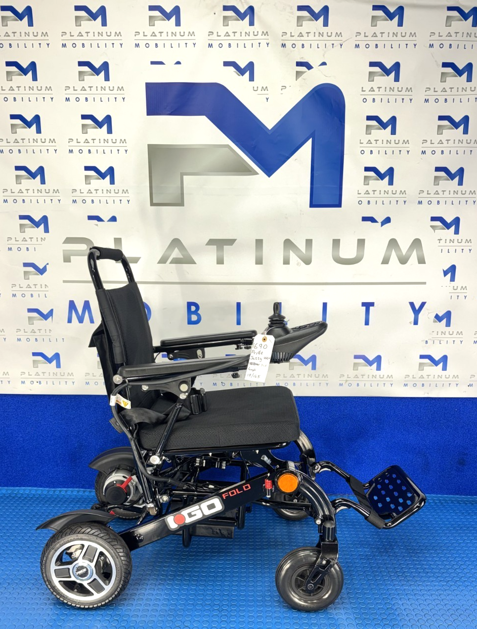 Pride iGo Plus Folding Powerchair 4Mph – Lightweight Electric Wheelchair 1690