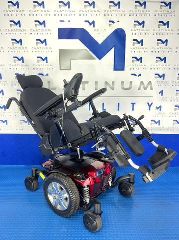 PRIDE QUANTUM Q4 MWD 4MPH ELECTRIC TILT, RECLINE MOBILITY WHEELCHAIR 2777