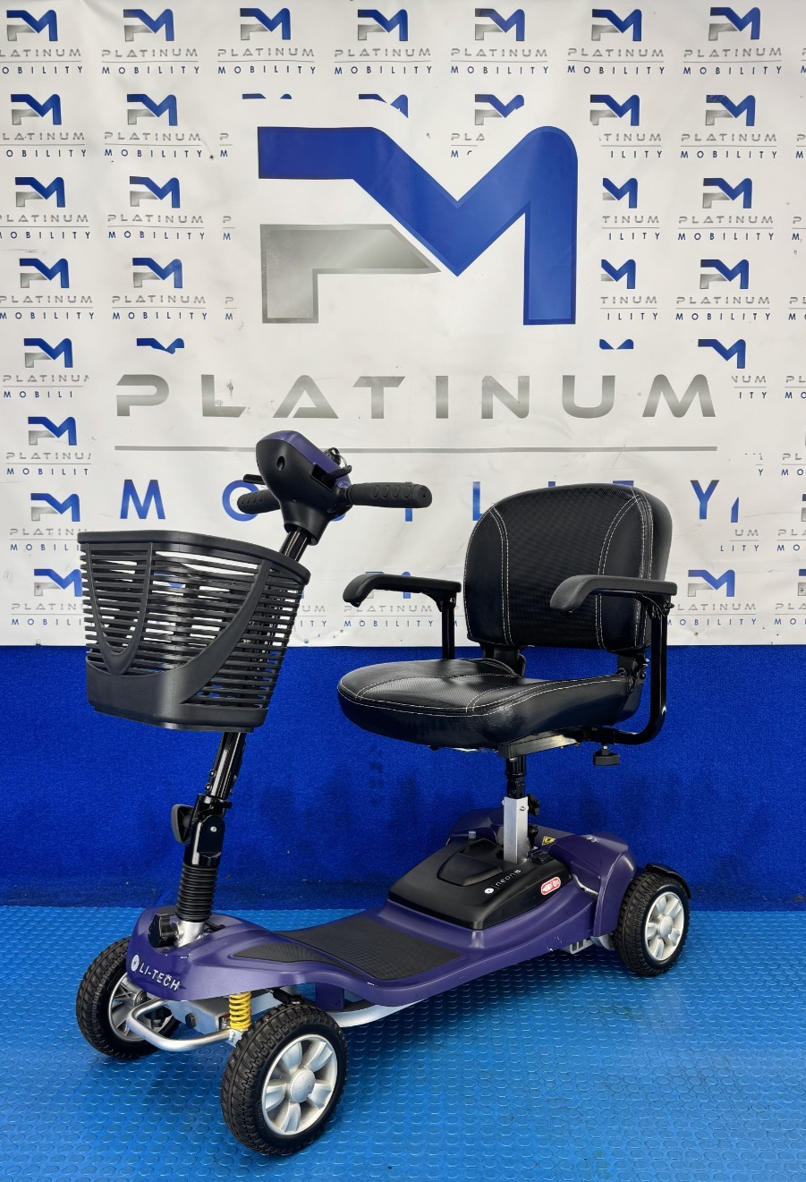 Li-Tech Air Folding Mobility Scooter Lithium Battery 4mph 2704