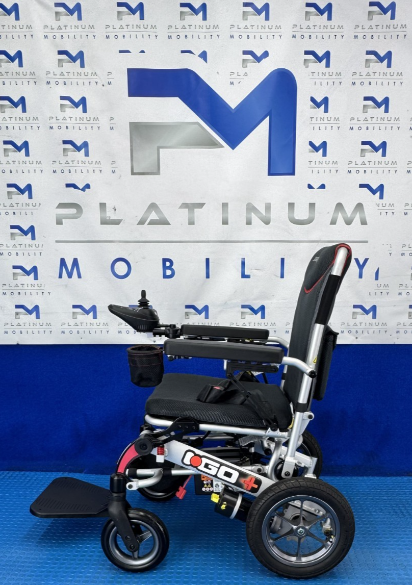 Pride iGo Plus Folding Powerchair 4Mph – Lightweight Electric Wheelchair 2927
