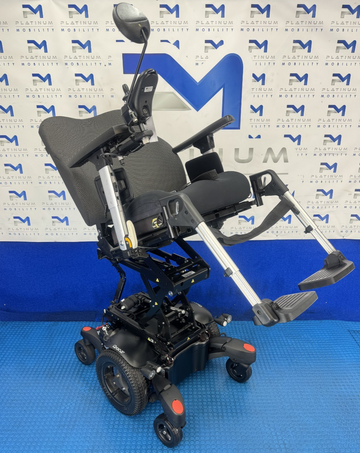Sunrise Quickie Q700 M 6mph Electric Rise Tilt solid Tyres Wheelchair 2551