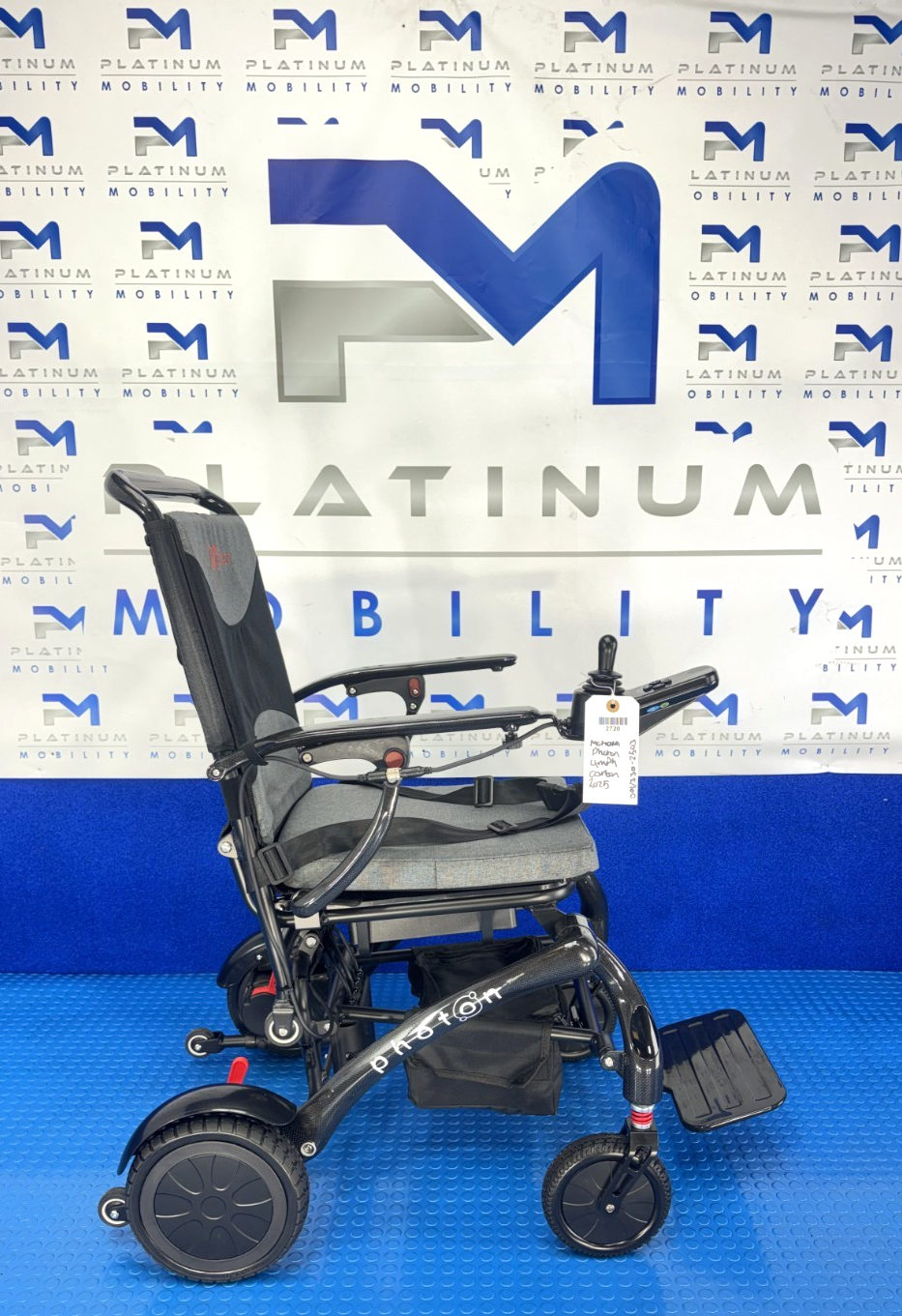 Motion Photon Ultra-Lightweight Folding Wheelchair 4mph 15.8kg 2720