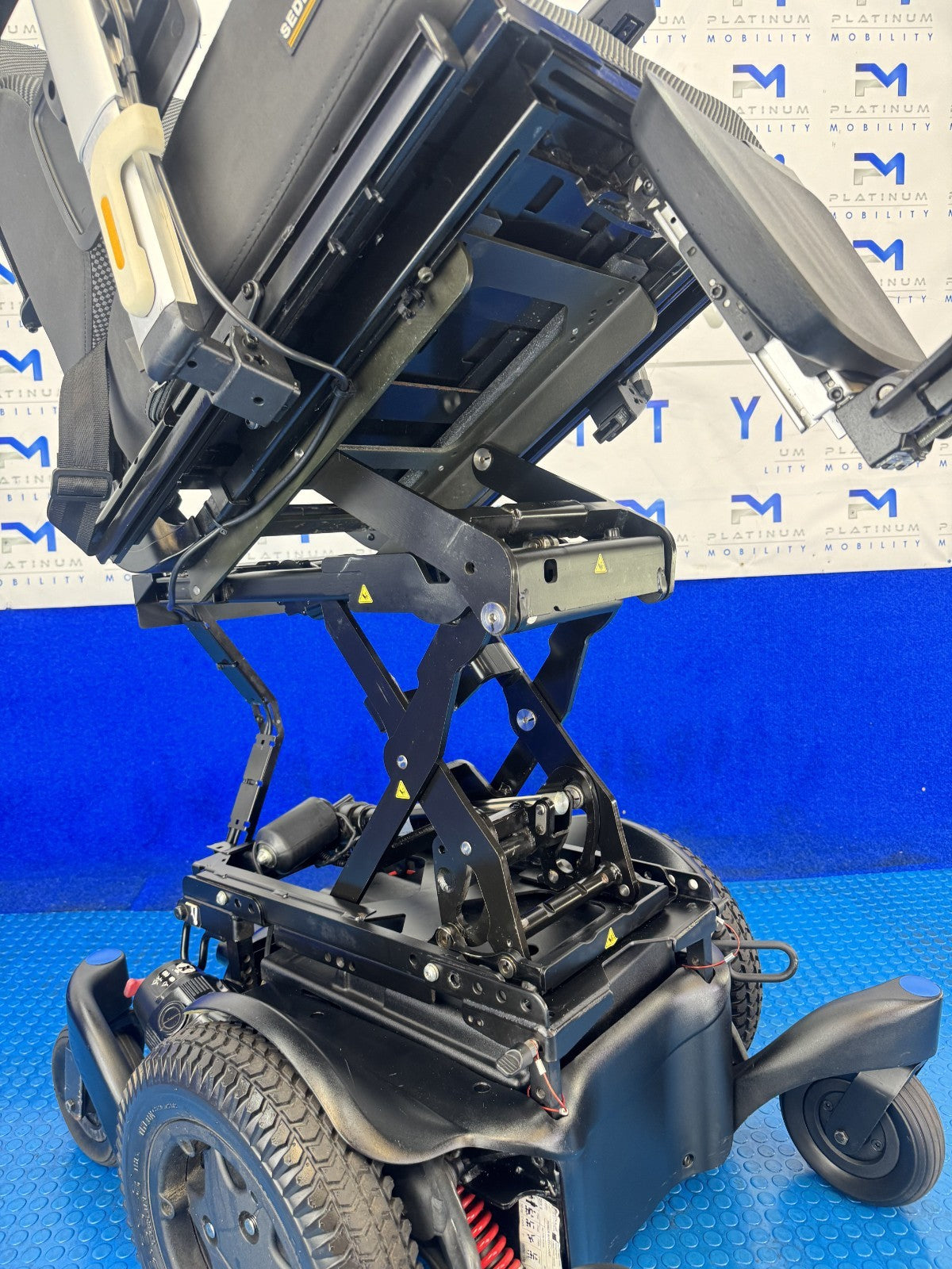 SUNRISE QUICKIE Q500M 6MPH ELECTRIC WHEELCHAIR RISER TILT POWERCHAIR 828