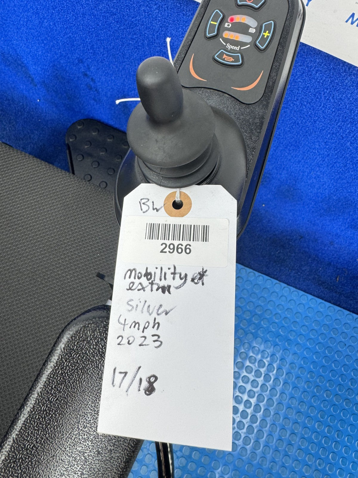 Mobility Extra MX-1 Folding Powerchair Electric Wheelchair 4mph 2966