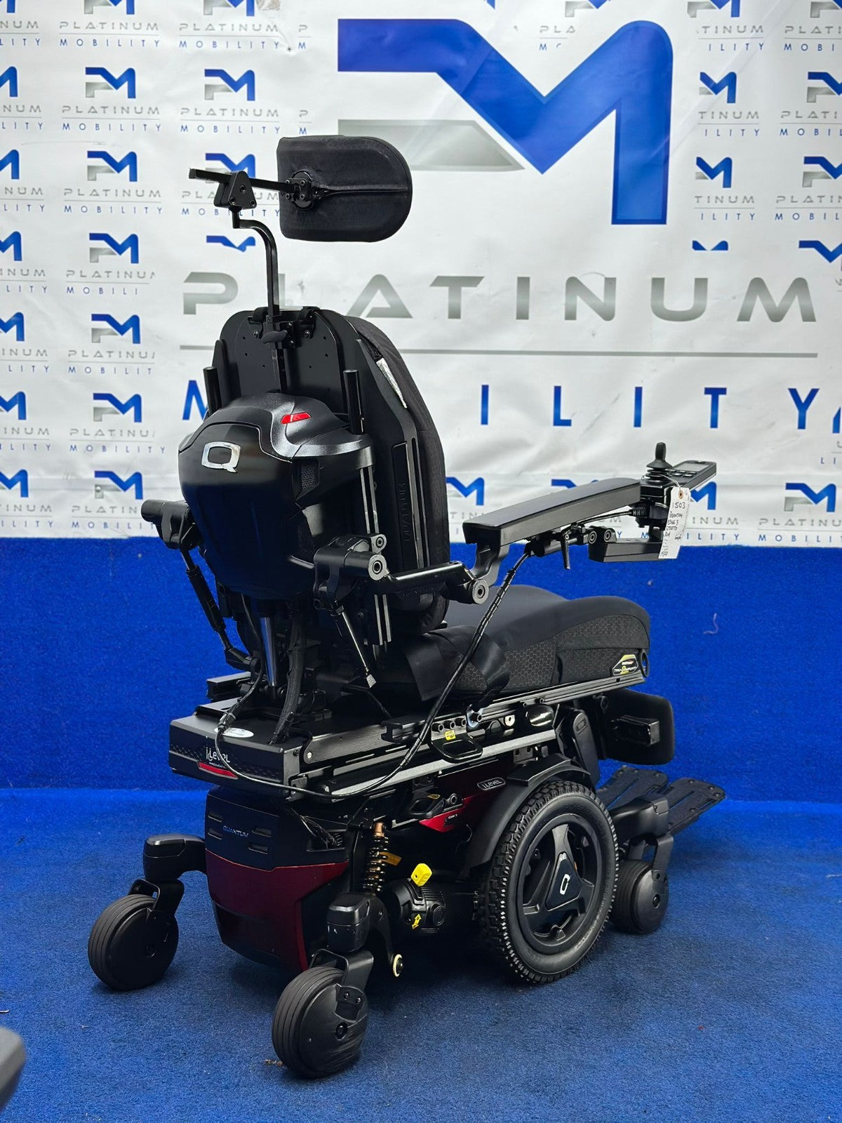 PRIDE QUANTUM EDGE 3 STRETTO 4 MPH ELECTRIC POWER WHEELCHAIR POWERCHAIR 1503