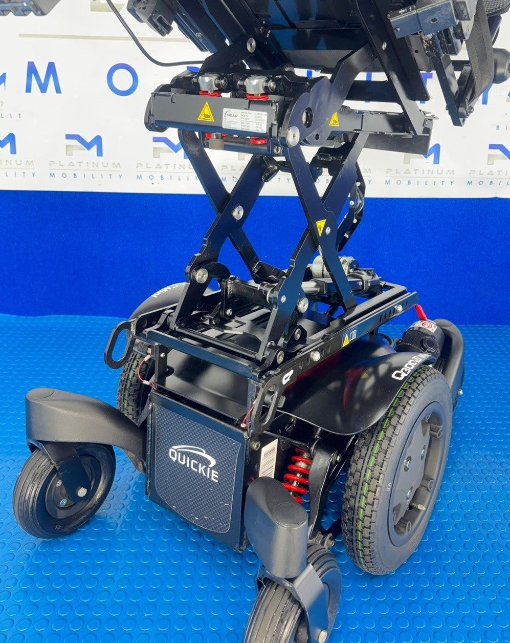Sunrise Quickie Q300M Powerchair 4 mph Riser, Tilt Electric Wheelchair 2485