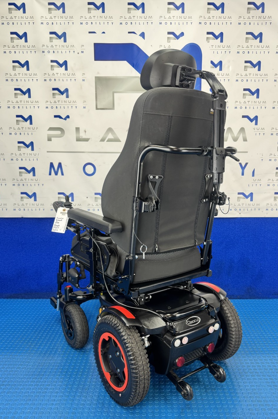 SUNRISE Q200R RWD 6MPH ELECTRIC TILT WHEELCHAIR MOBILITY POWERCHAIR 2685