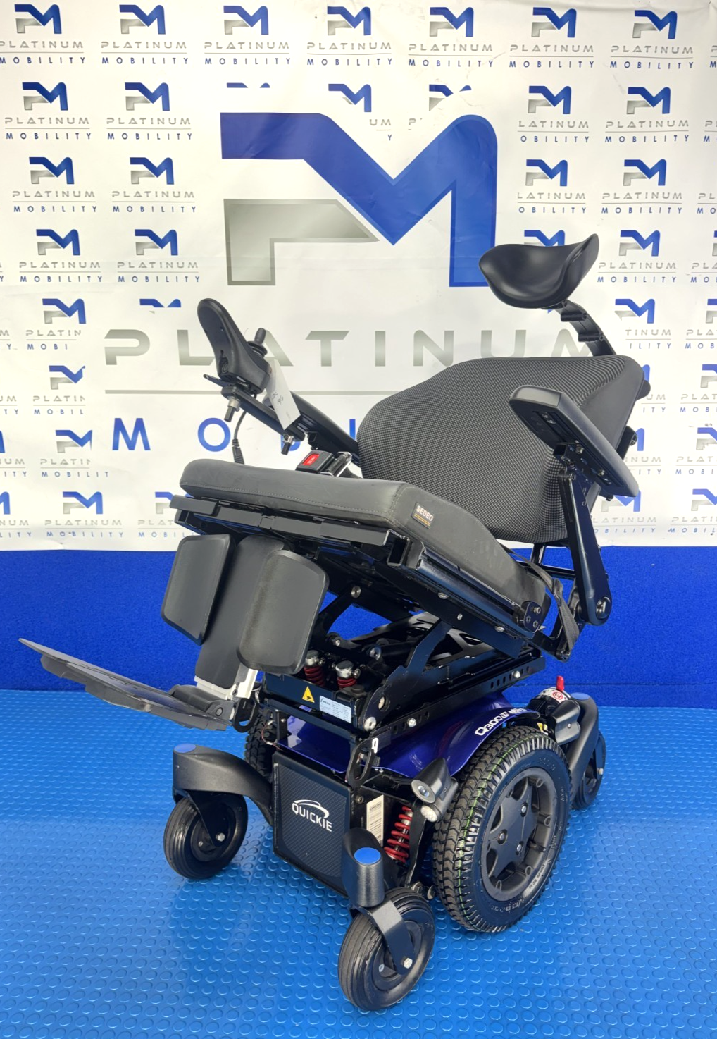 Sunrise Quickie Q300M Powerchair 6 mph Riser, Tilt Electric Wheelchair 2684