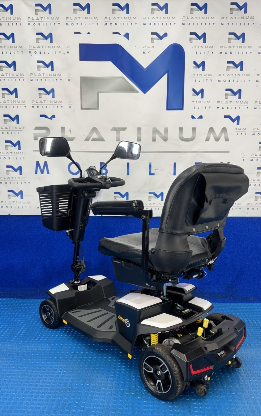 Pride Jazzy Zero Turn Mobility Scooter New Batteries 4mph 2412