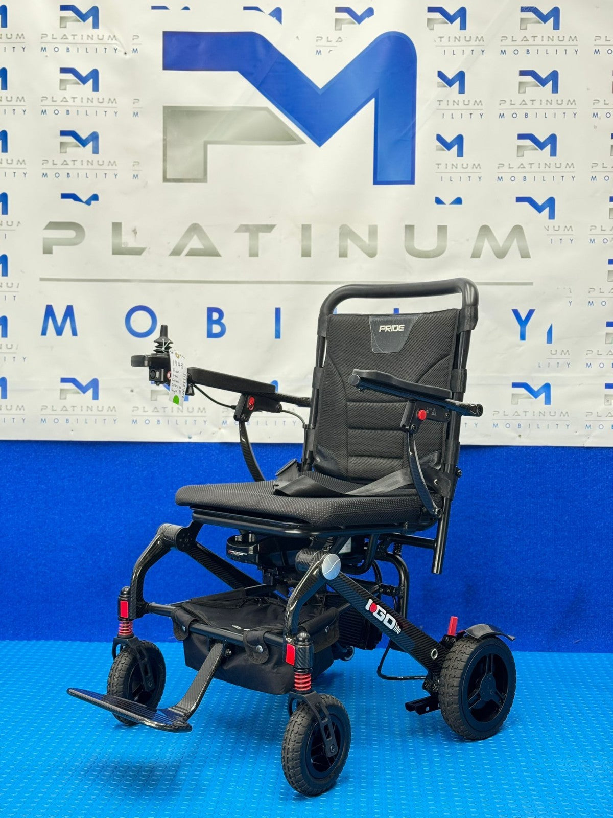 Pride I Go Lite Carbon Fibre Lightweight Portable Powerchair 18kg 4mph 1943