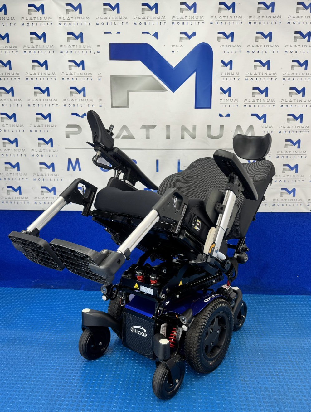 SUNRISE QUICKIE Q300M 6MPH ELECTRIC WHEELCHAIR RISER TILT POWERCHAIR 2824