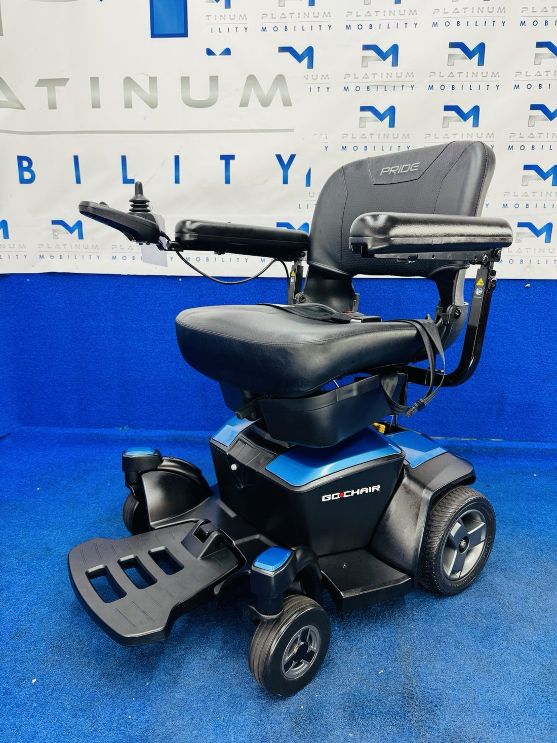 PRIDE GO CHAIR RWD 4MPH ELECTRIC TRANSPORTABLE MOBILITY POWERCHAIR WHEELCHAIR