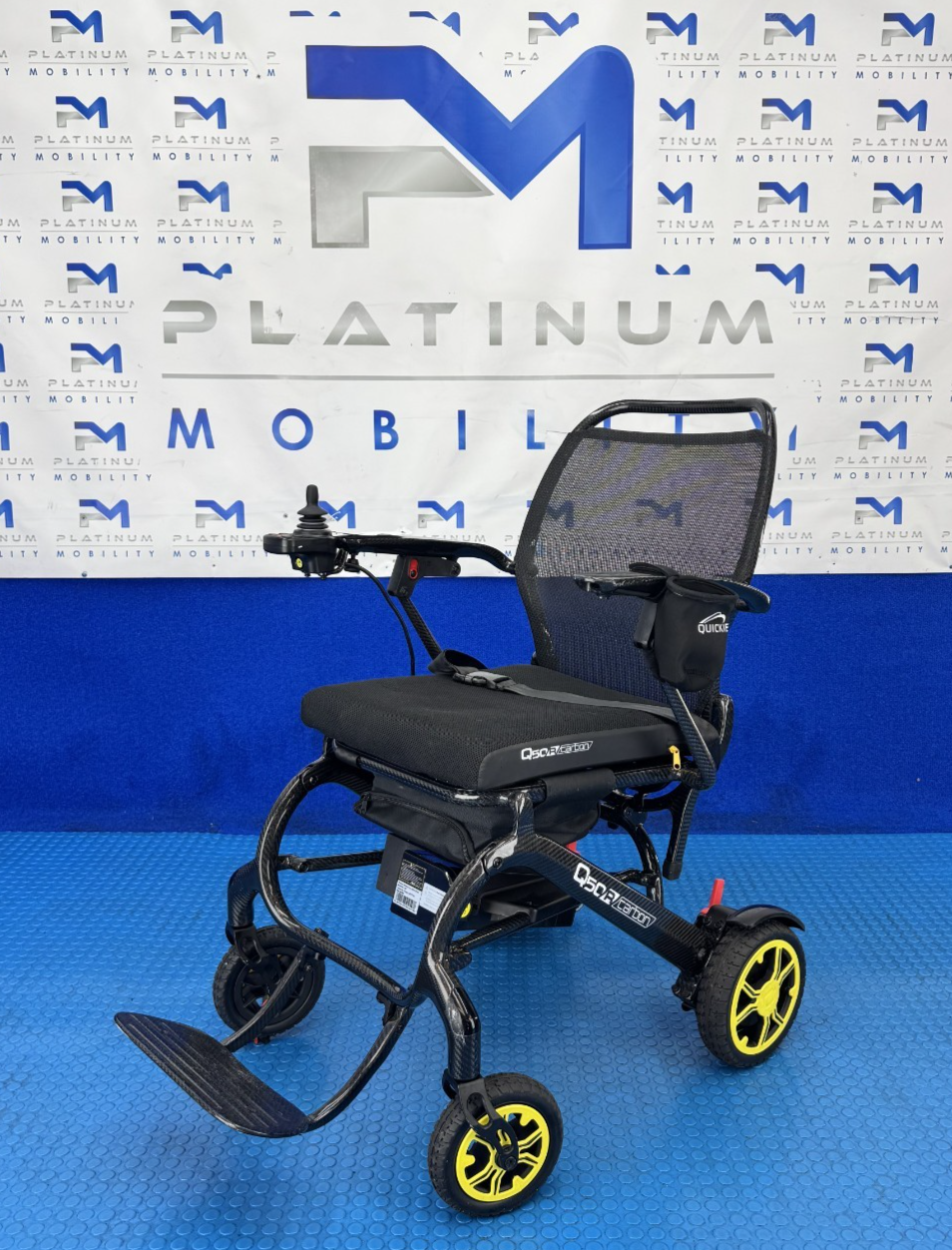 Sunrise Quickie Q50R 14KG Carbon Fibre Electric Wheelchair Powerchair 4MPH 2317